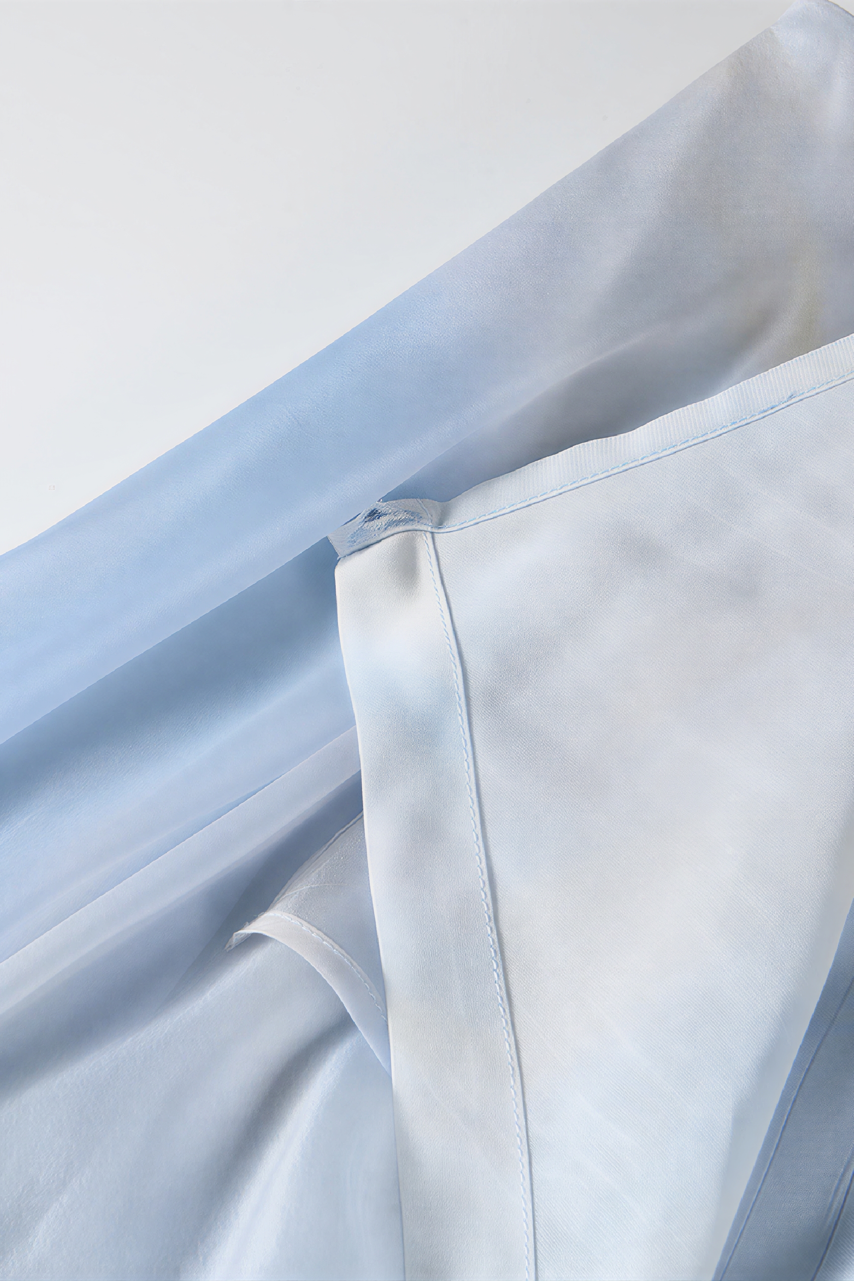 Monet-Inspired Vintage High-Waisted A-Line Skirt