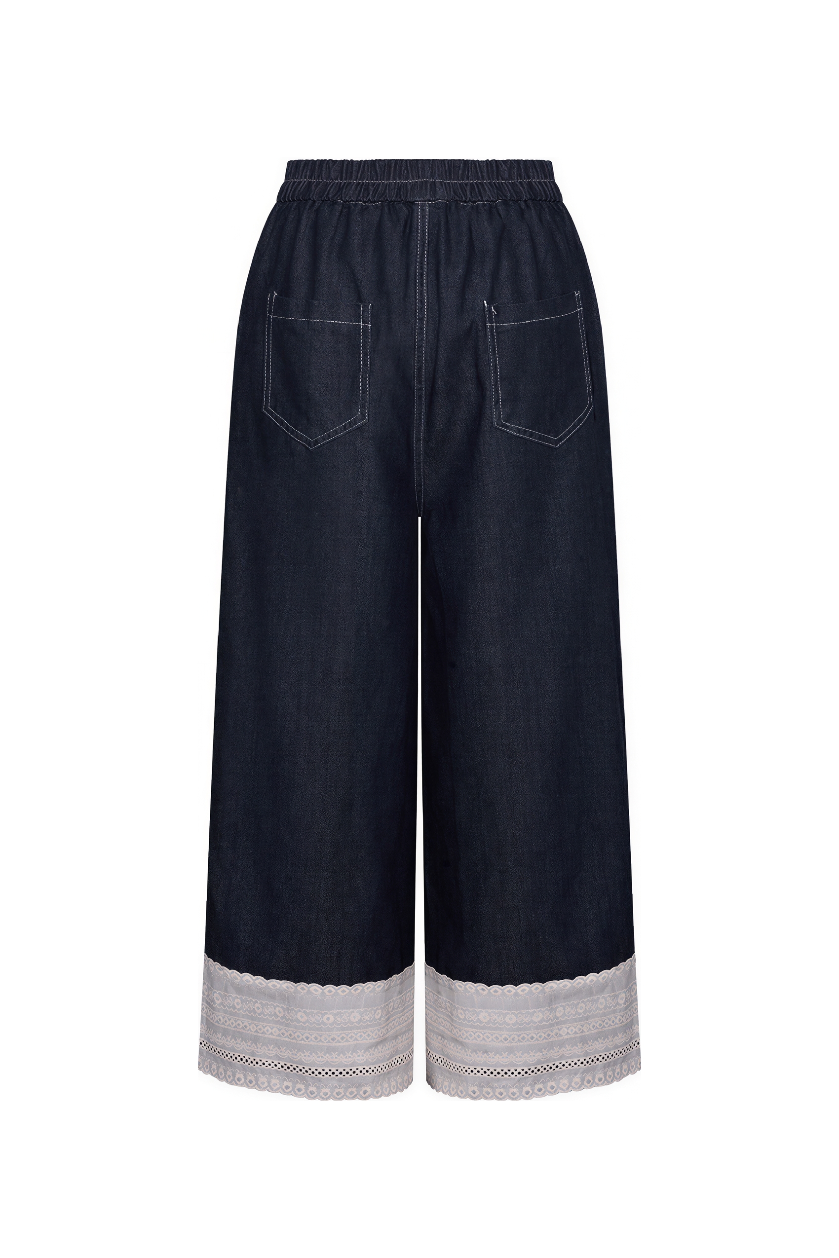 High-Waisted Vintage Straight-Leg Jeans