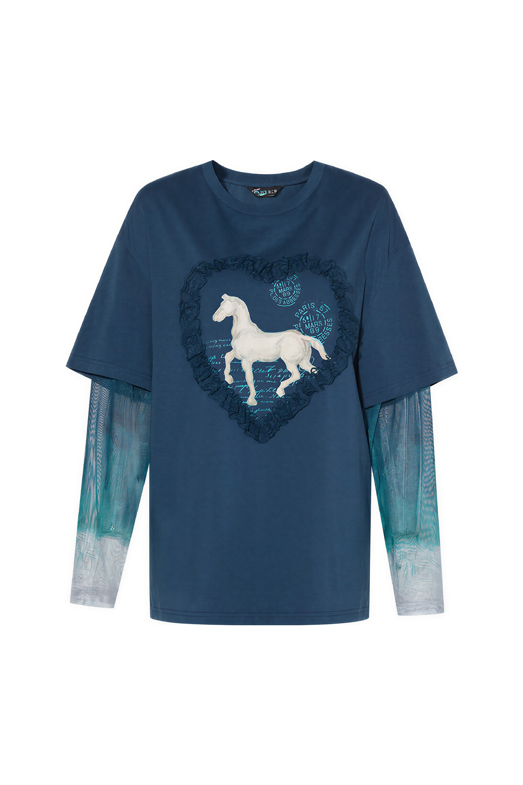 Van Gogh-Inspired Long-Sleeve T-Shirt-LYONSENS