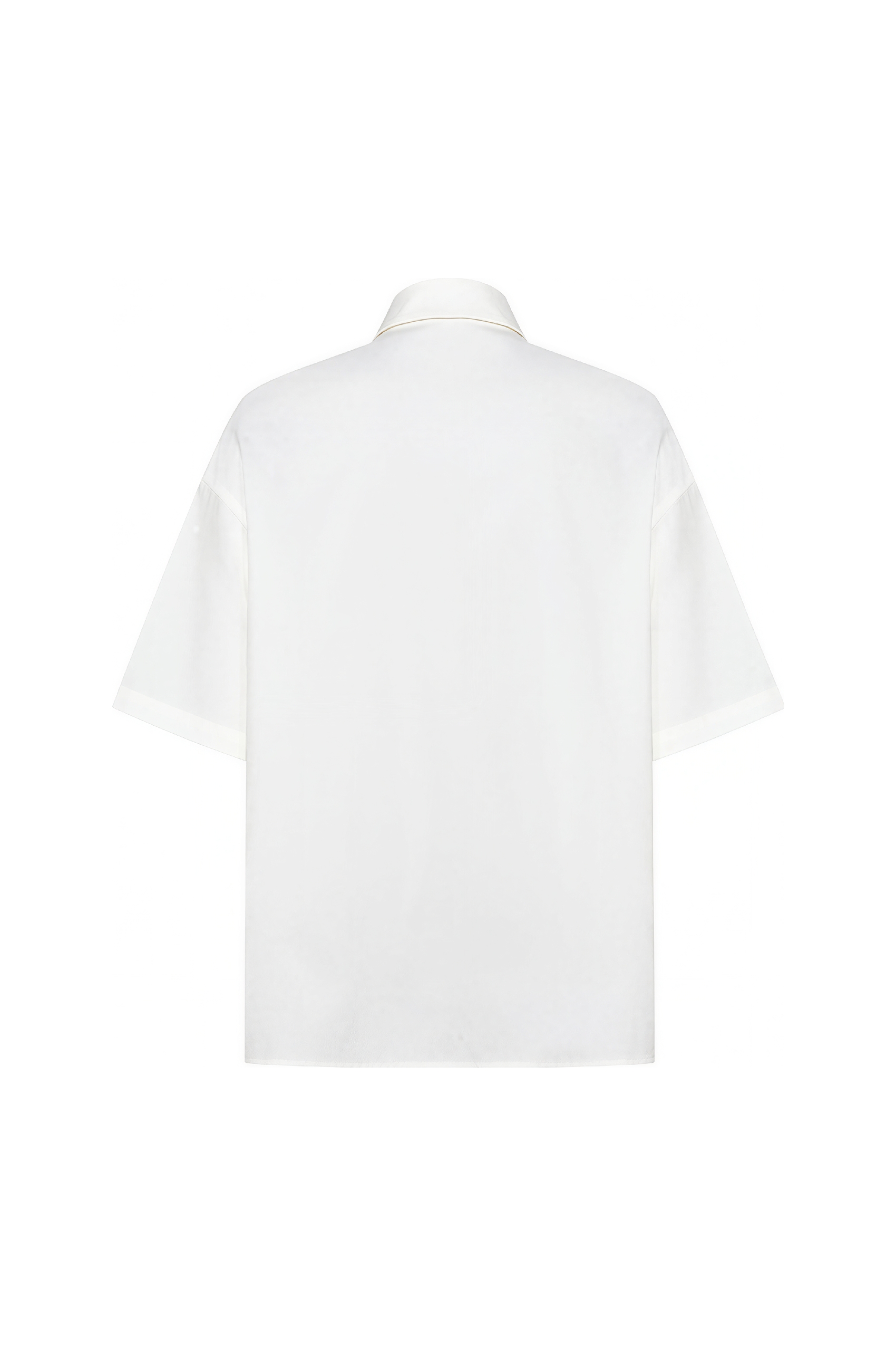 Van Gogh-Inspired Art Print Faux Layered Shirt-LYONSENS
