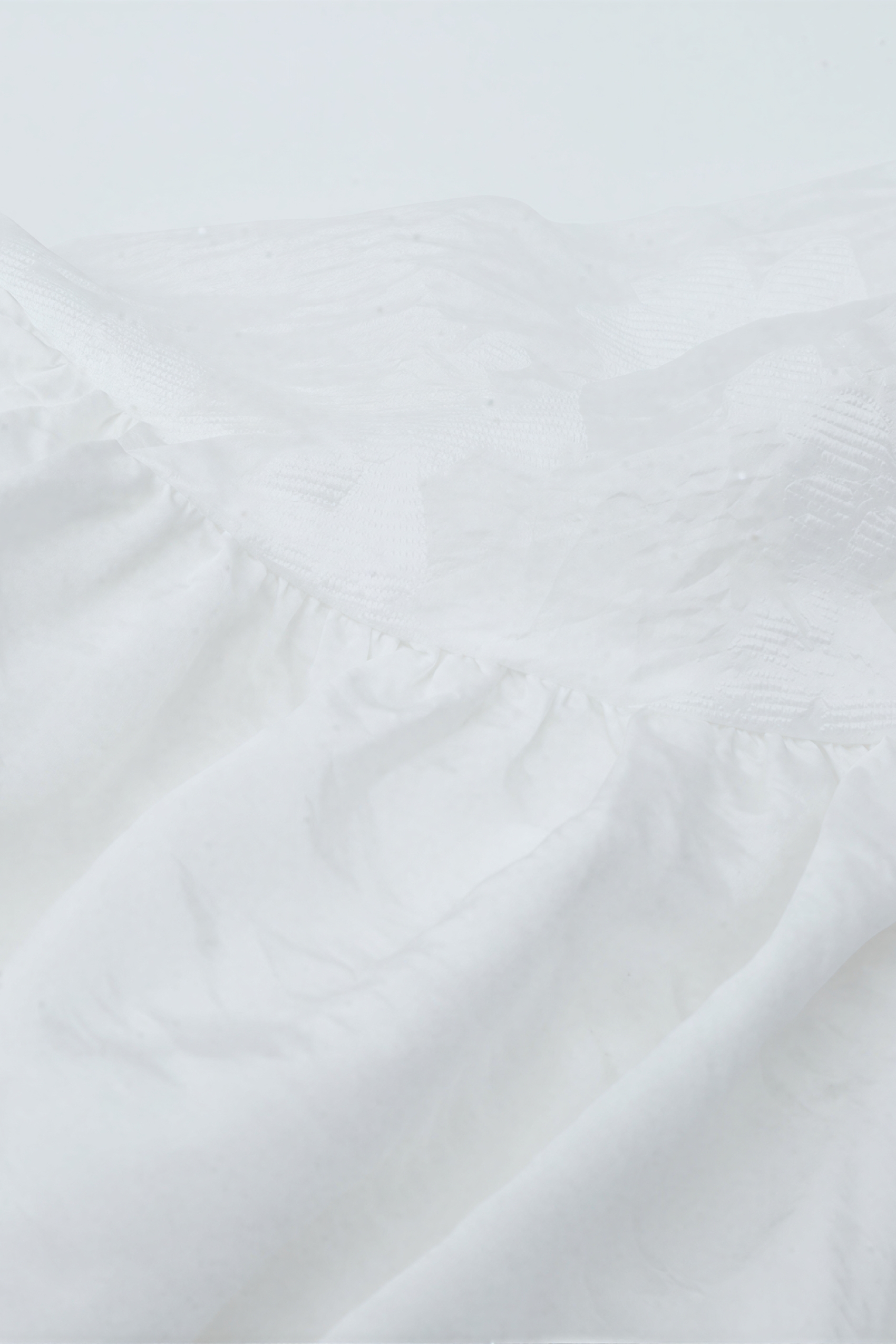 French-style lantern sleeve shirt