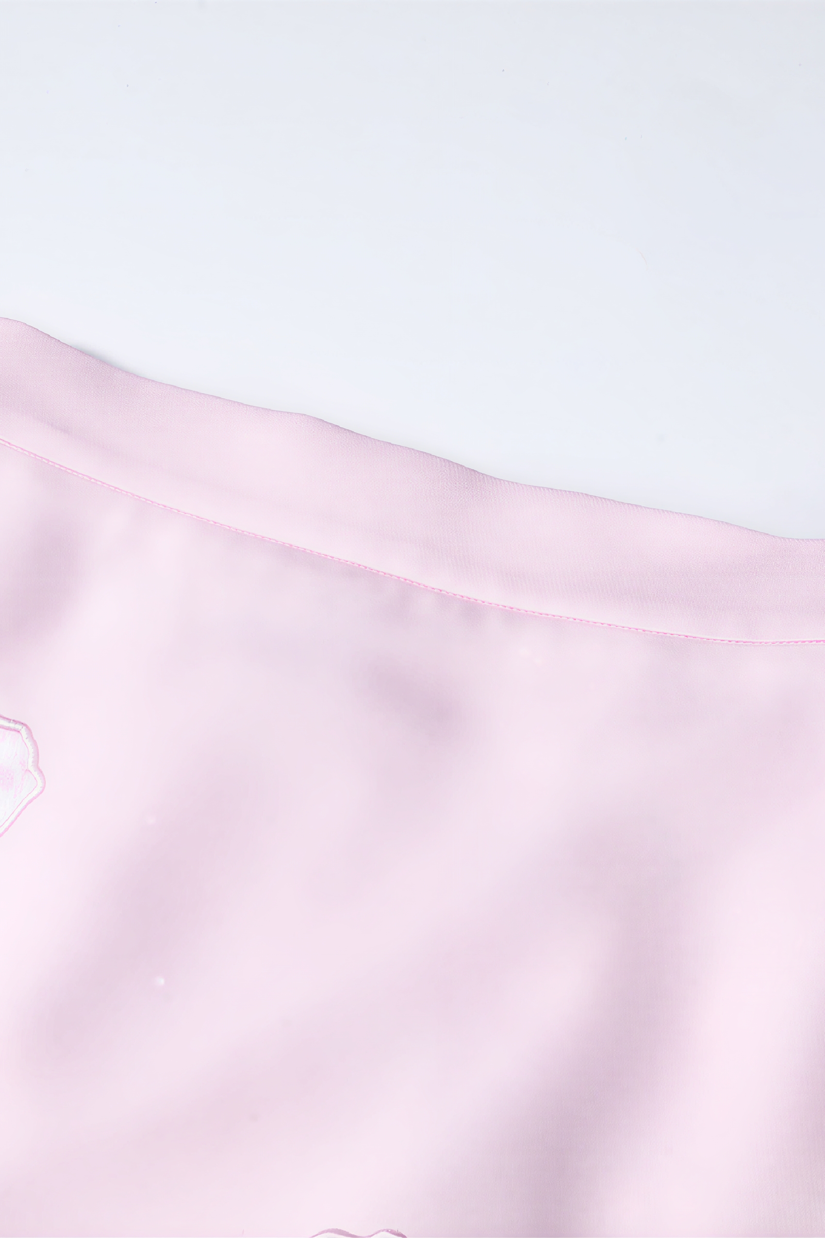 Tulip Motif Lace Patchwork Skirt