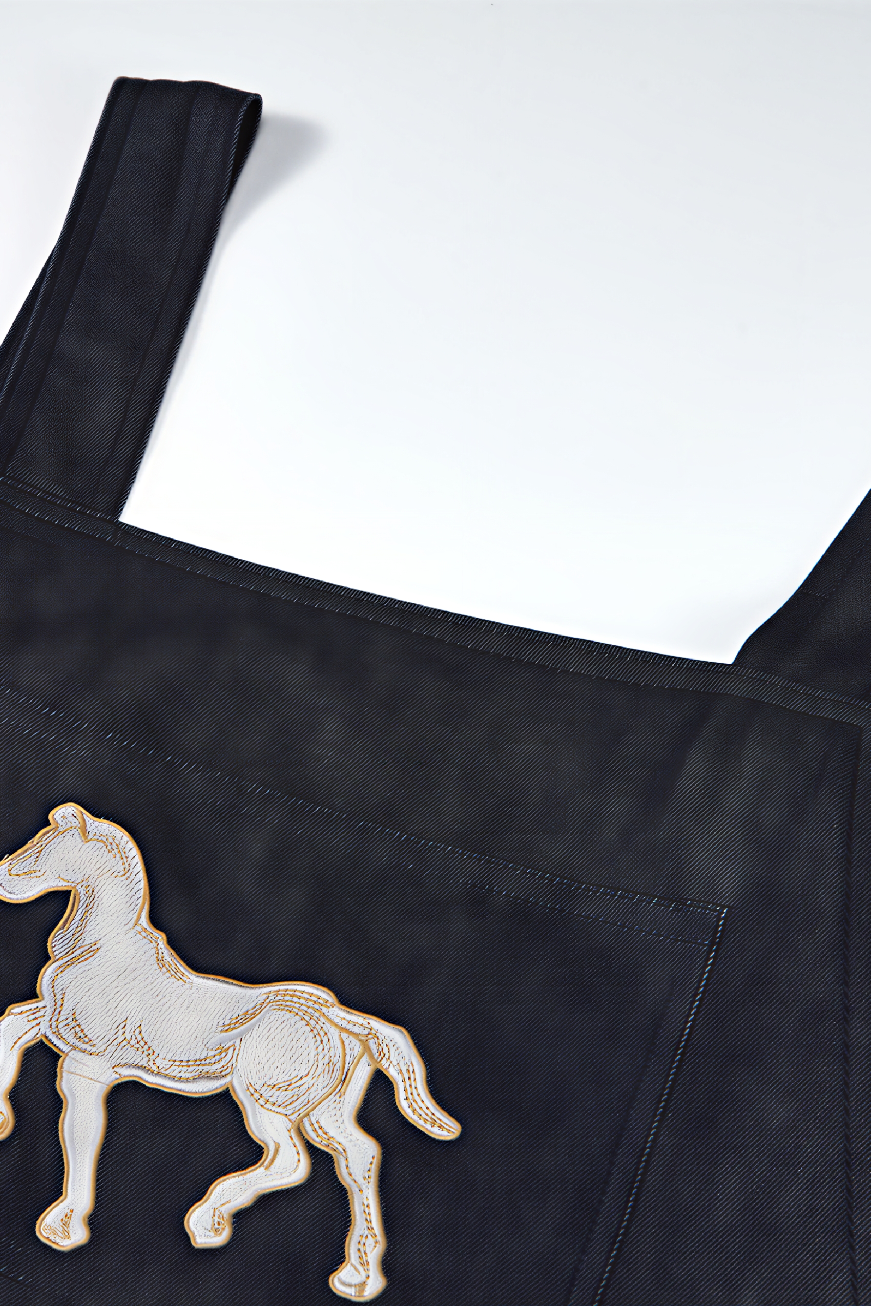 Vintage Artistic Denim Overalls