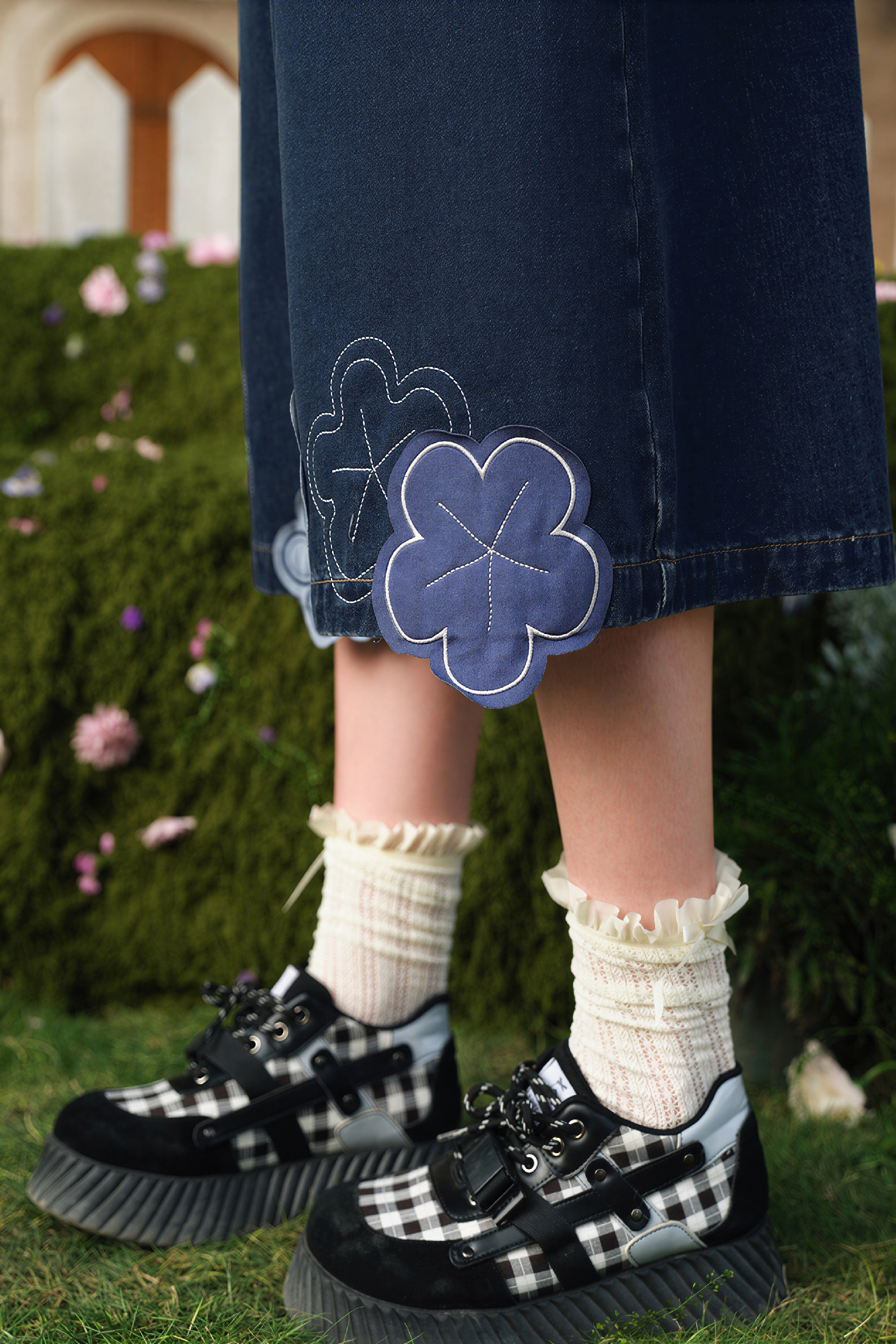 High-Waisted Wide-Leg Overalls