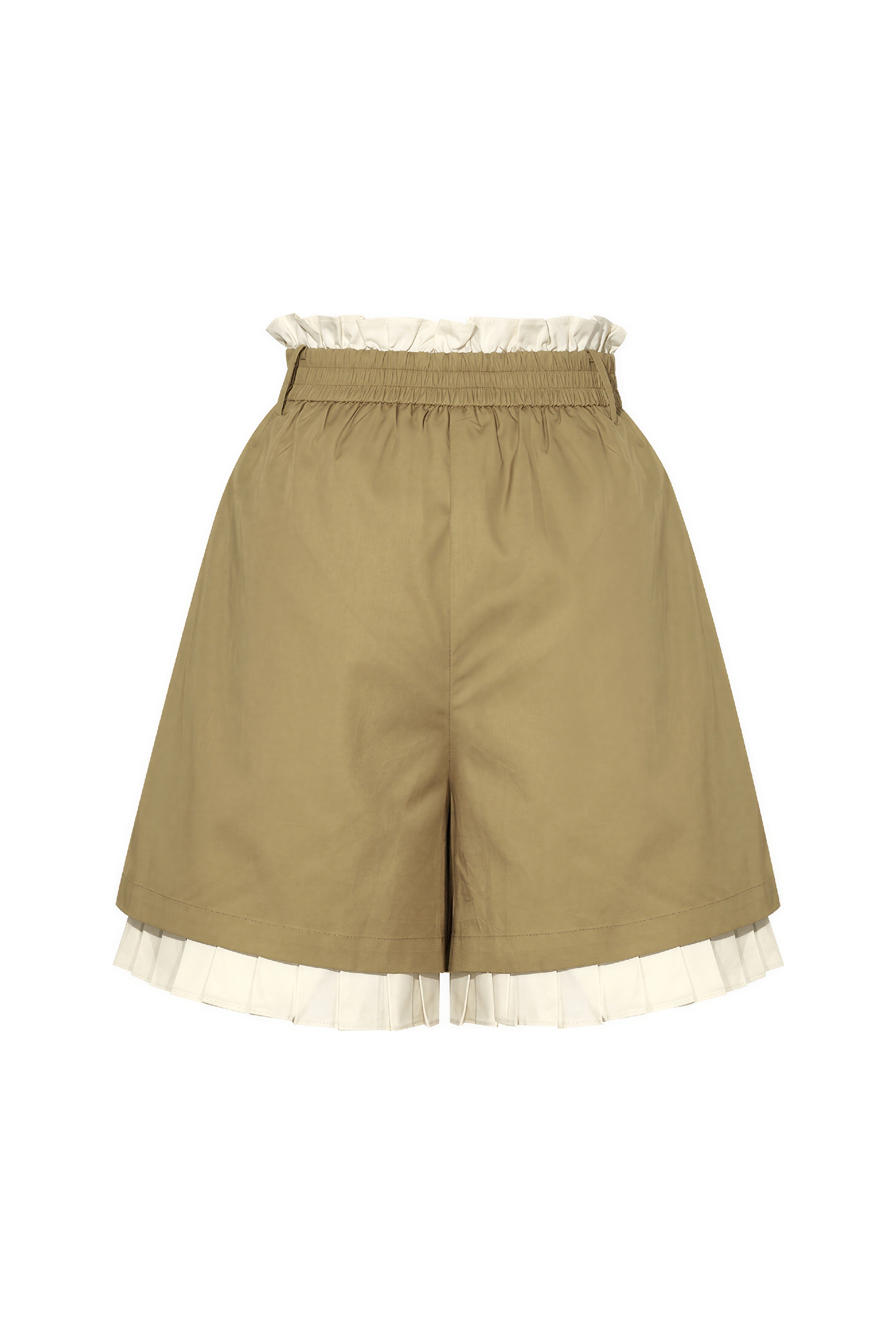 Van Gogh-Inspired Pleated Bubble Skort