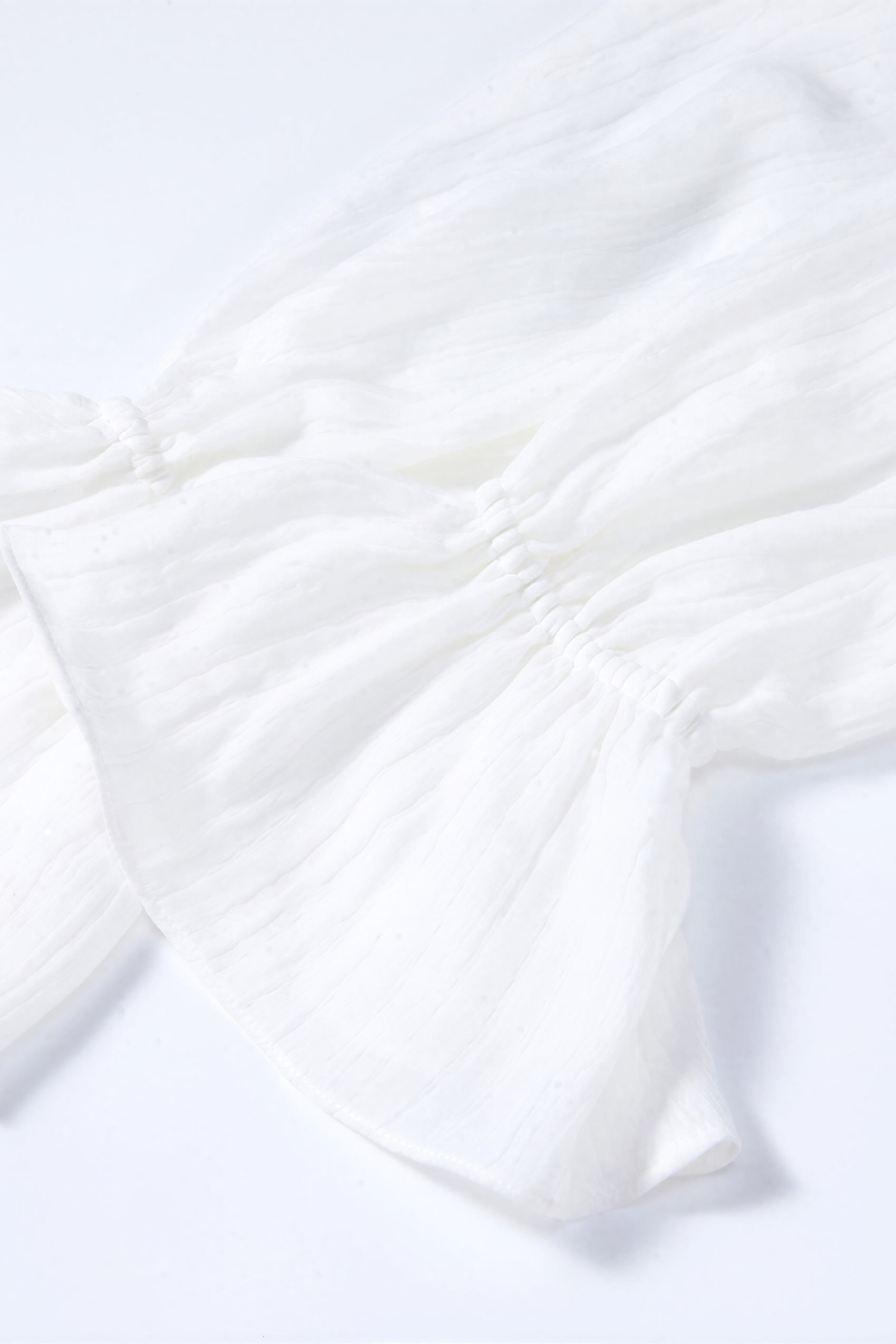 White French-Style Chiffon Blouse | LYONSENS Women's Fashion