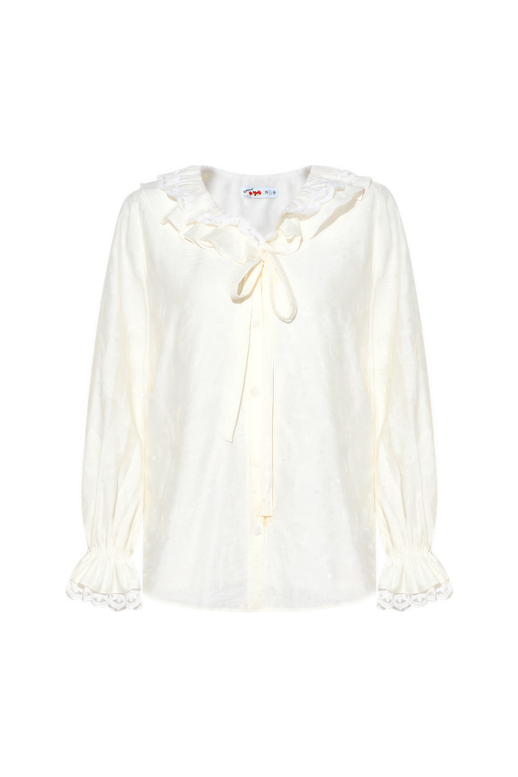 French Lace Lightweight Designer Blouse