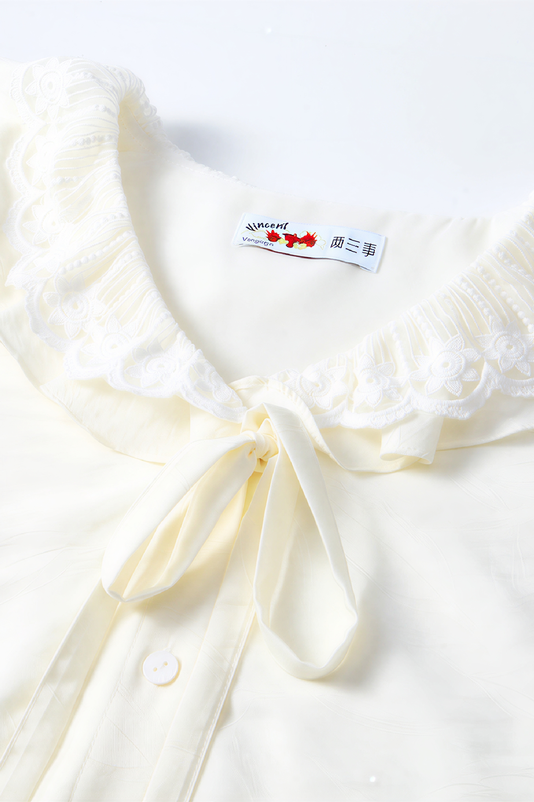 French Lace Lightweight Designer Blouse