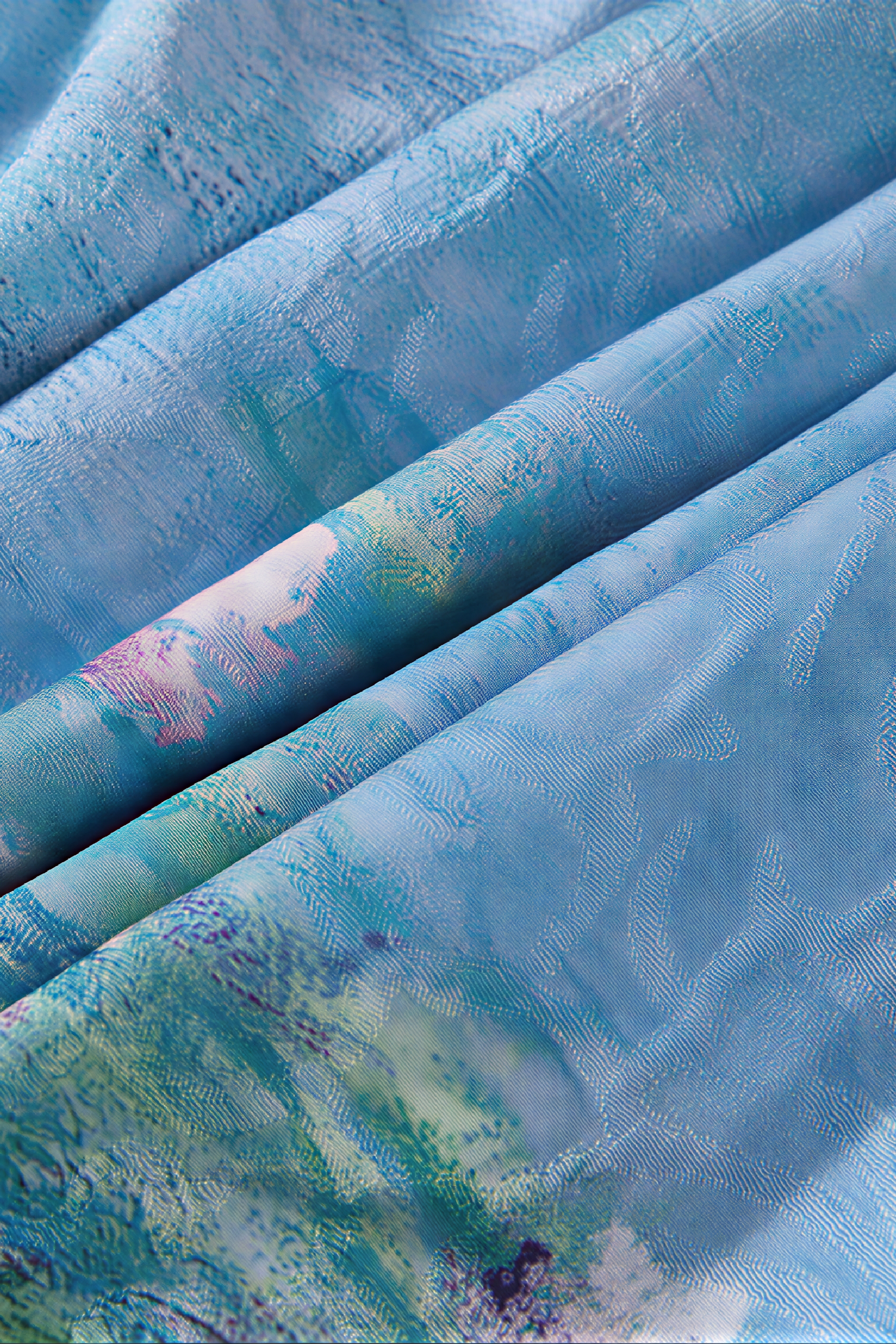 Monet-Inspired Oil Painting Dress