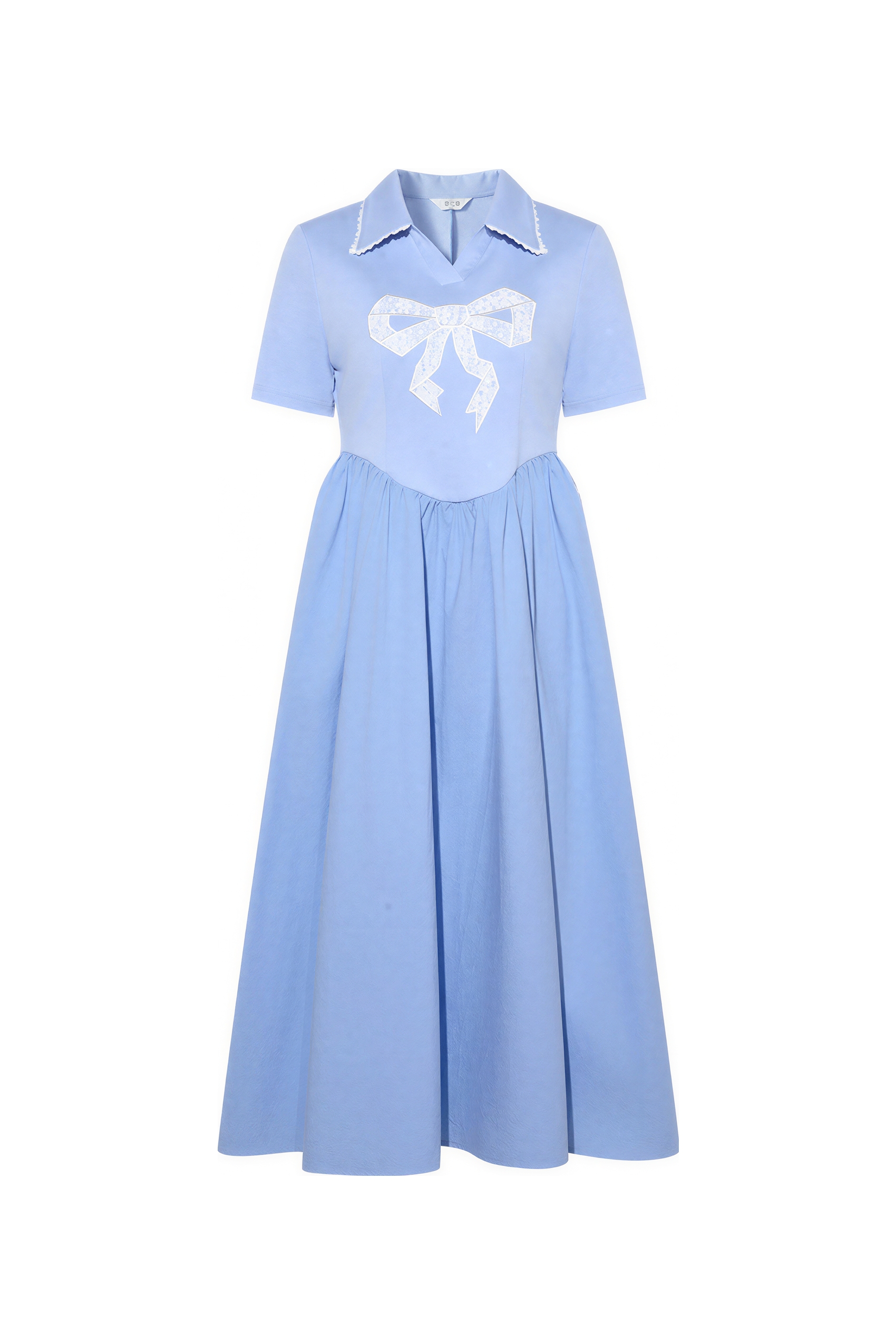 French A-Line Slim-Fit Maxi Dress-LYONSENS