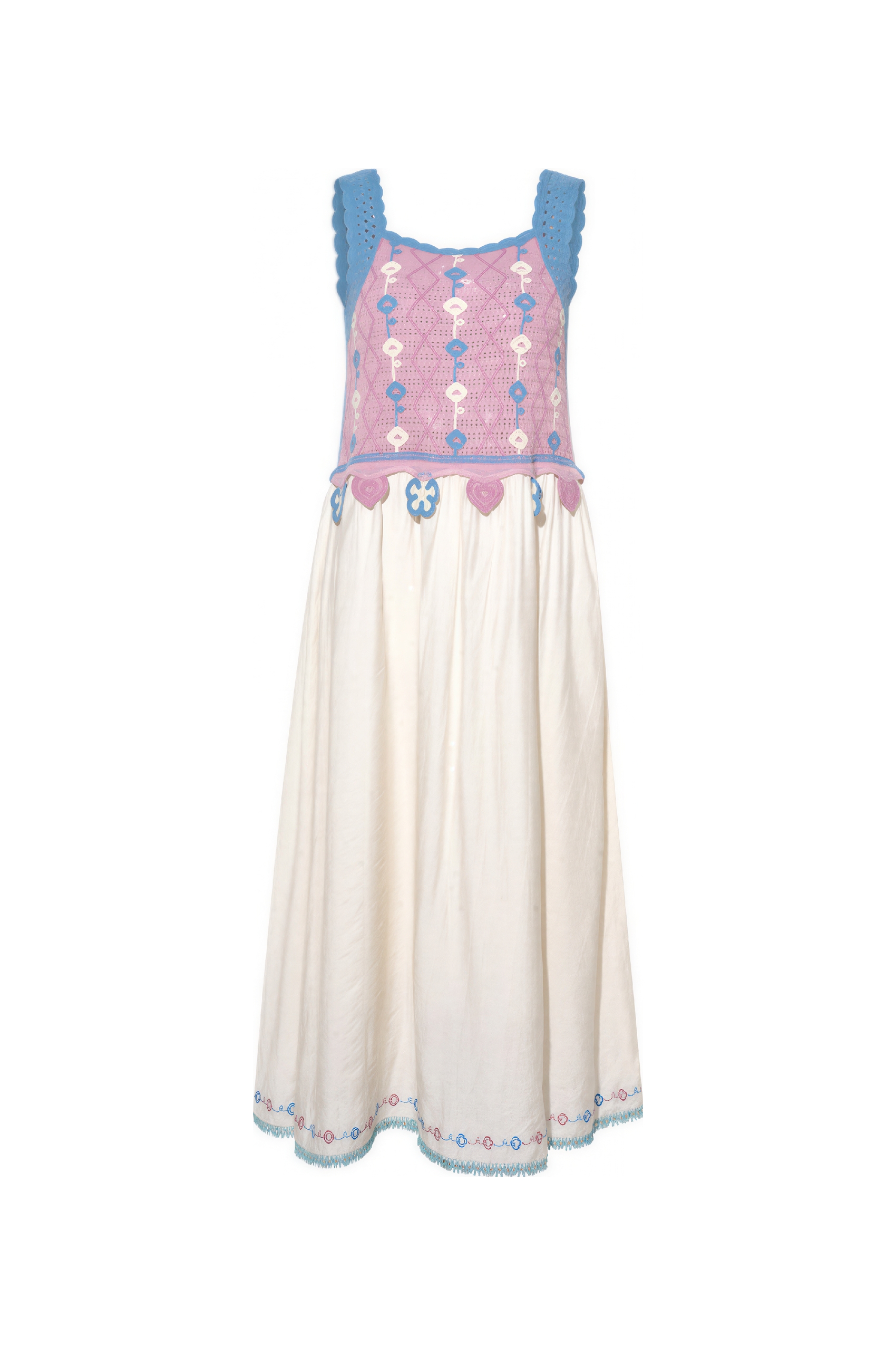 Sweet Vacation-Style Spaghetti Strap Dress-LYONSENS