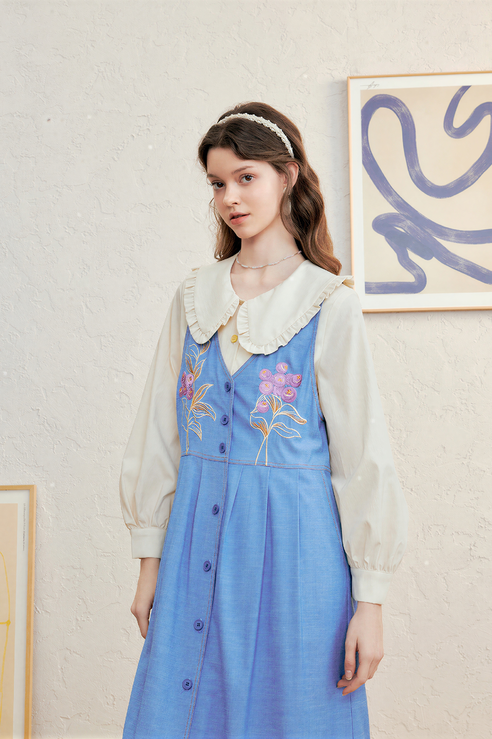 French Designer Tank Dress