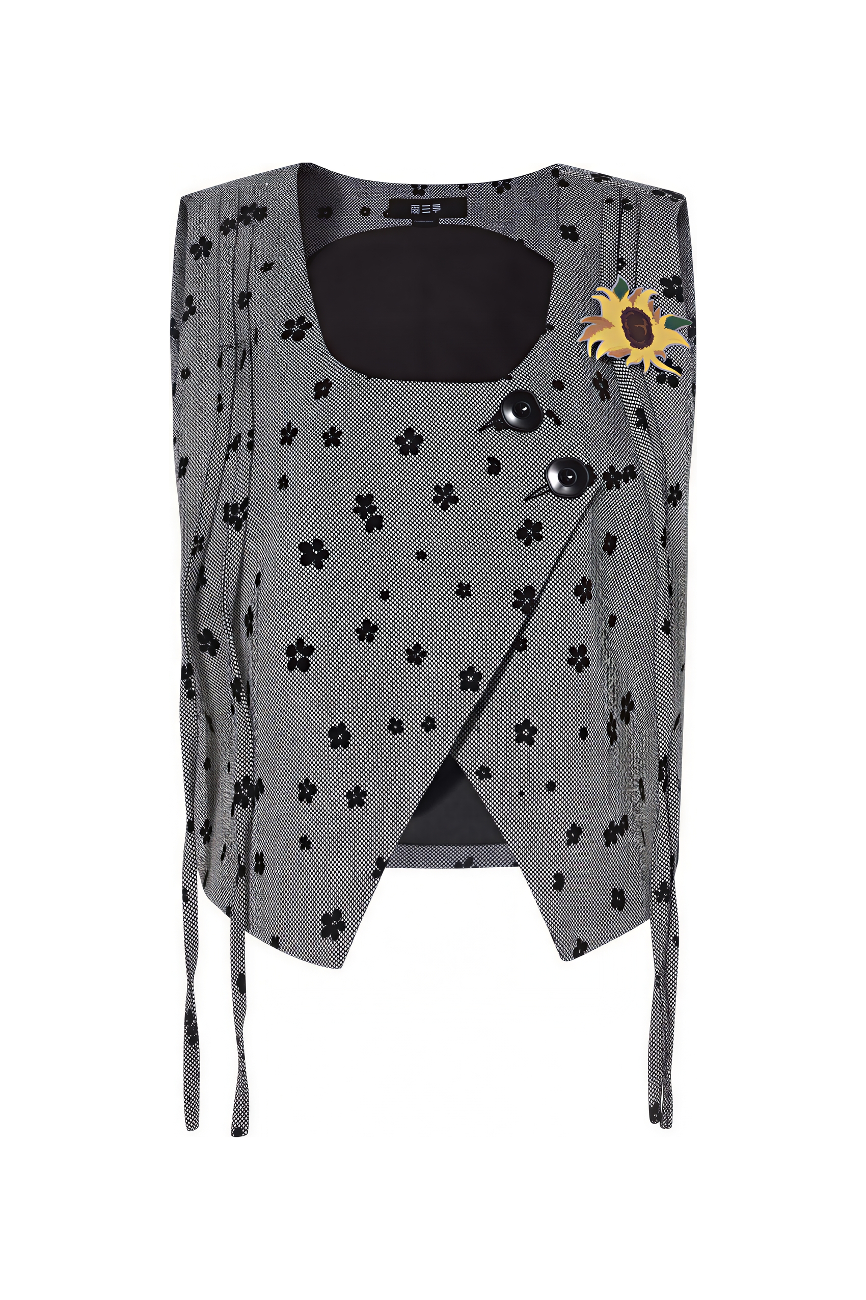 Cropped Sleeveless Fashion Vest