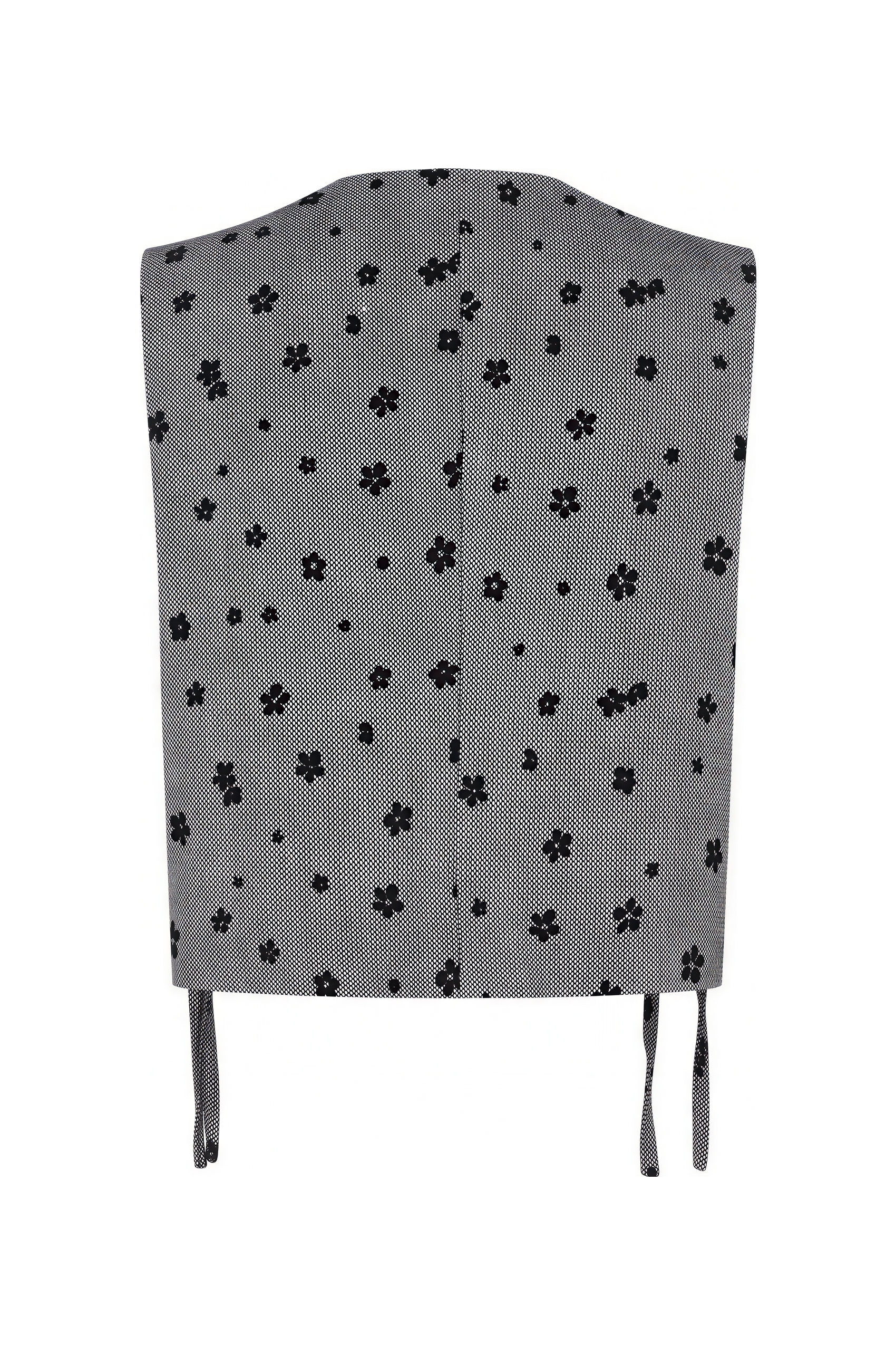 Cropped Sleeveless Fashion Vest