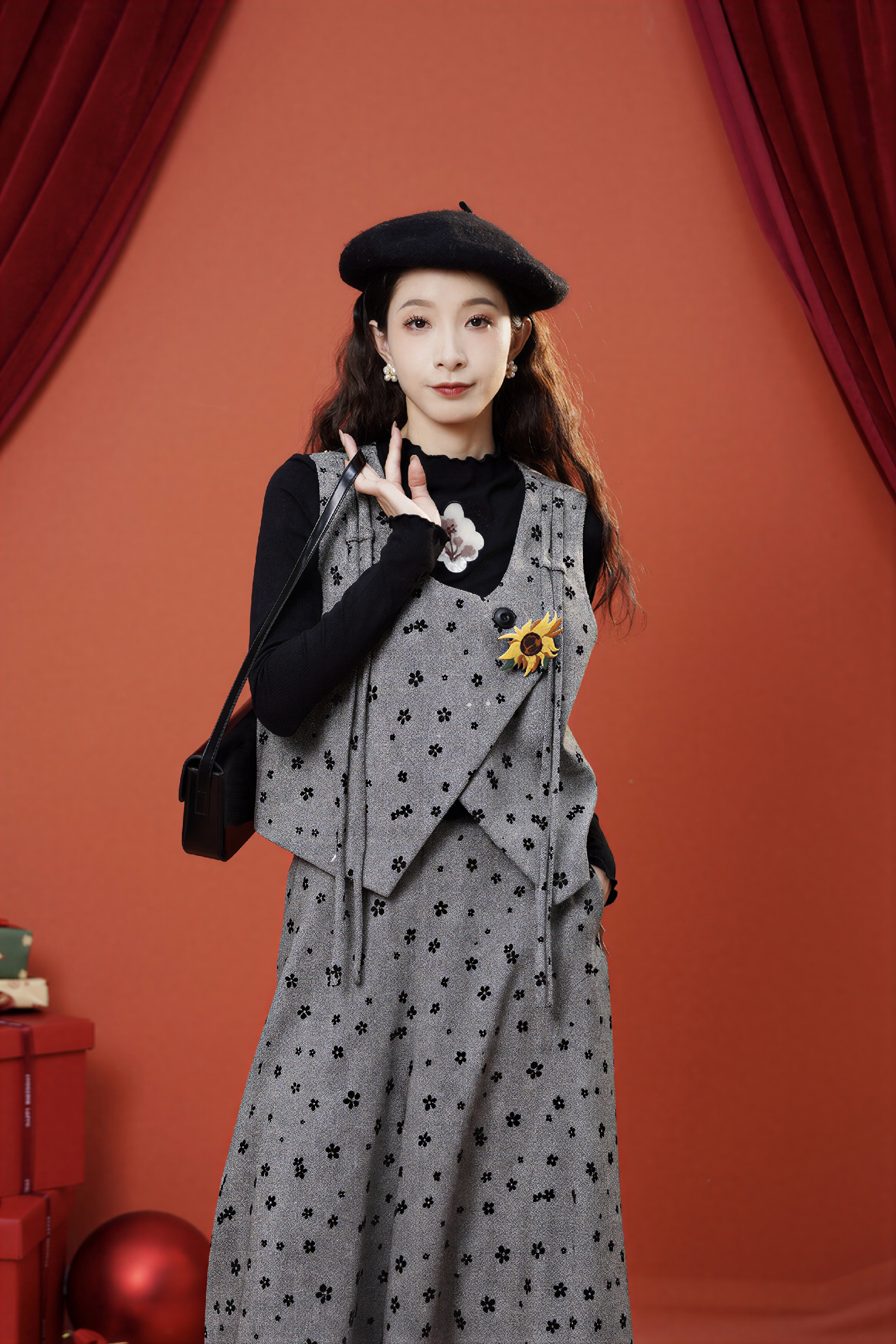 Cropped Sleeveless Fashion Vest