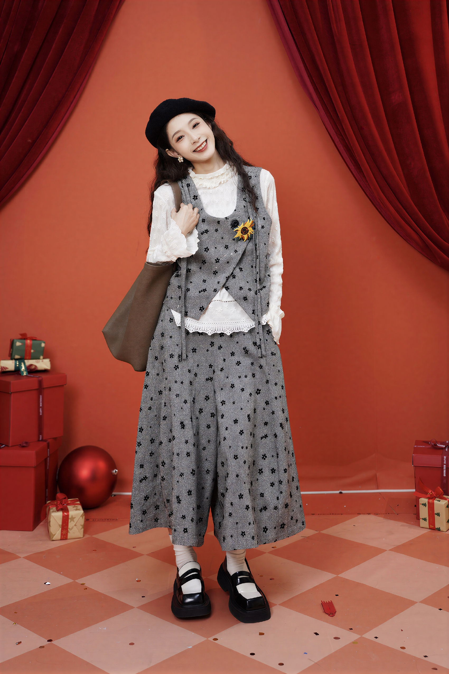 Cropped Sleeveless Fashion Vest