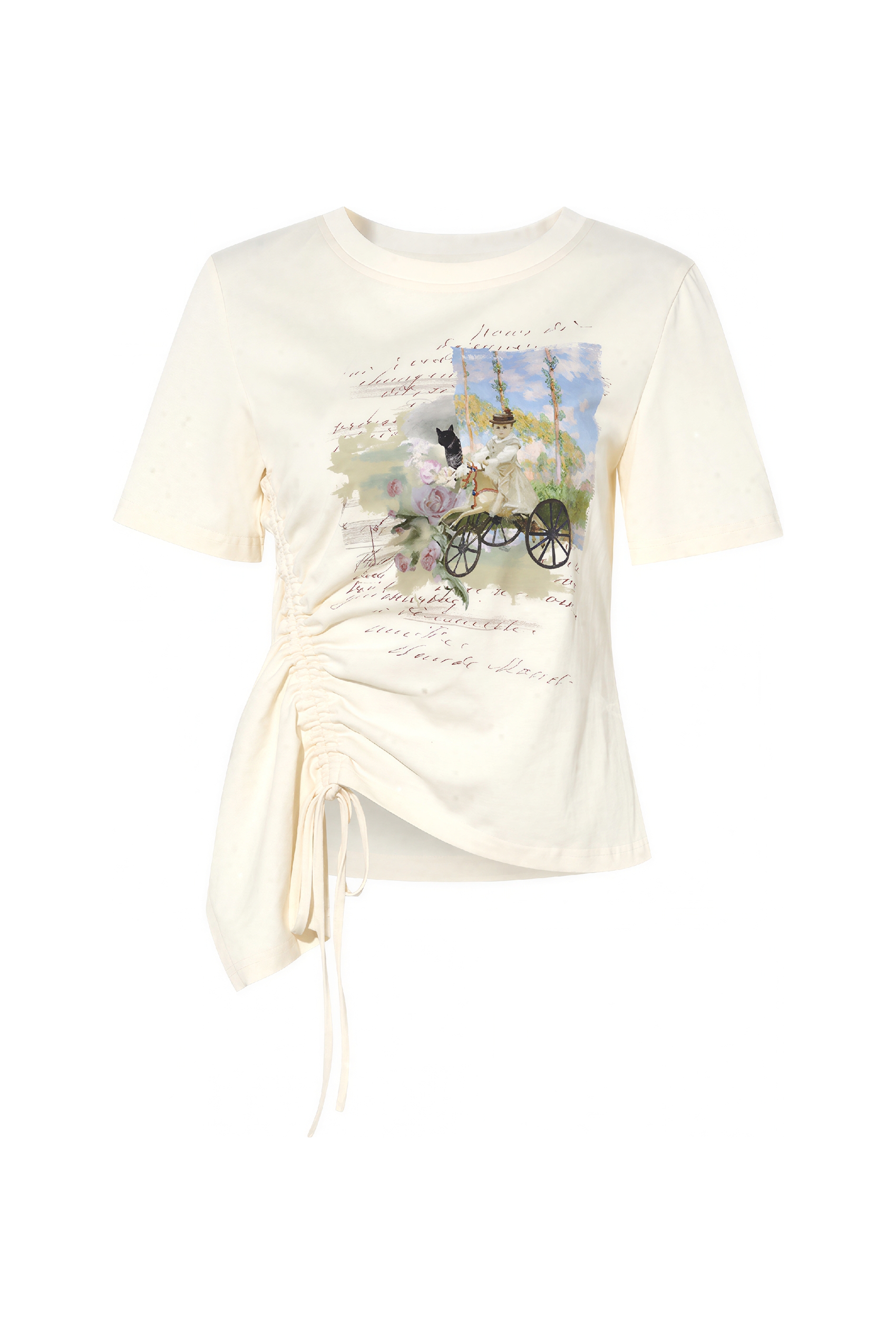 Monet-Inspired Slim-Fit T-Shirt