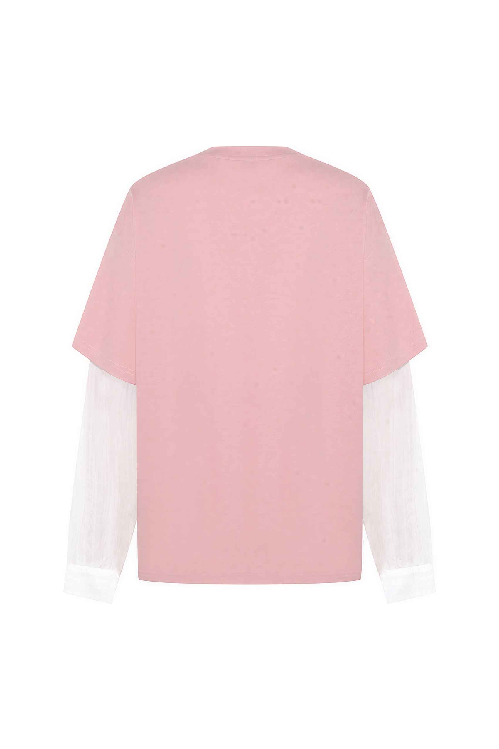 Monet-Inspired Layered Long-Sleeve T-Shirt