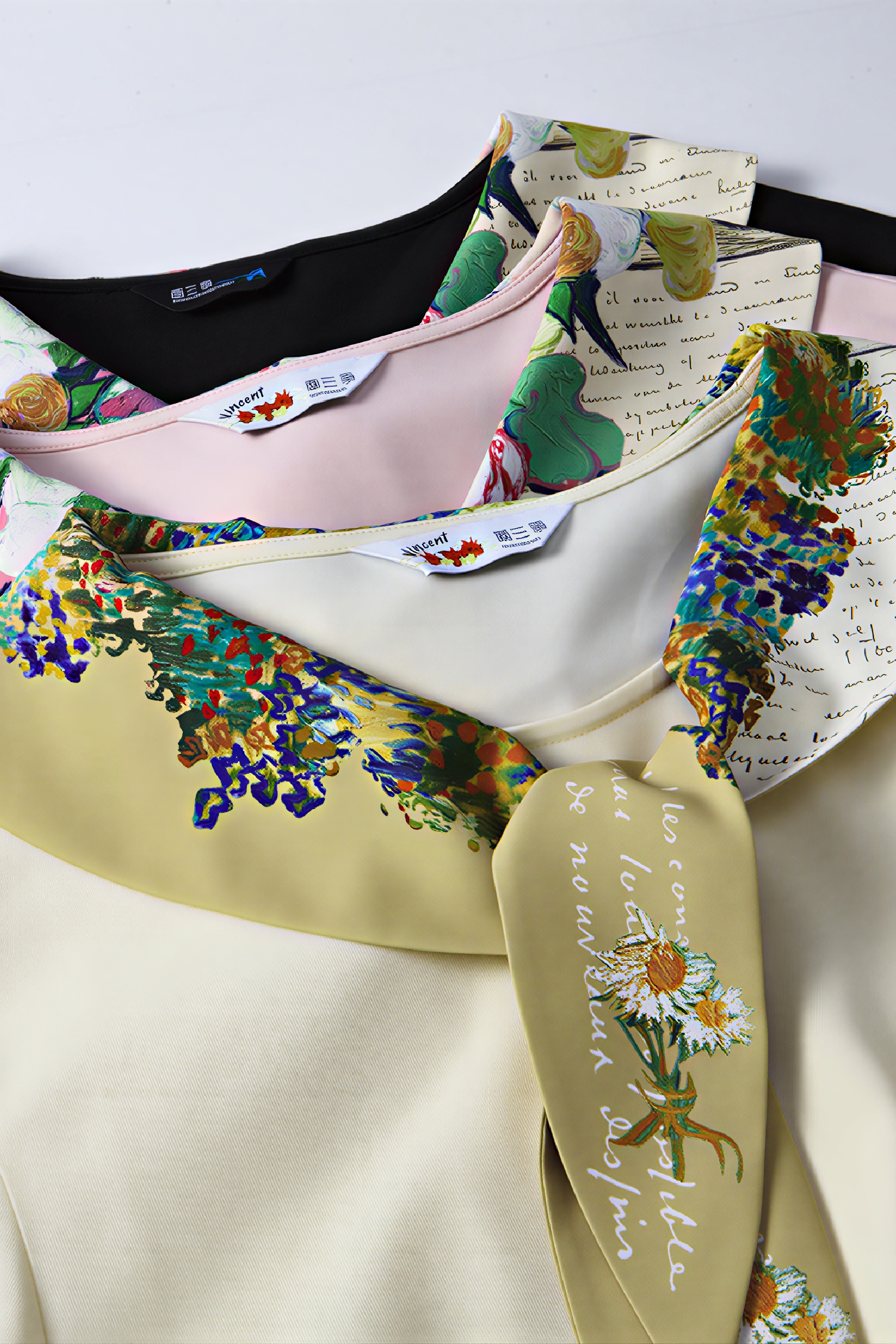 Van Gogh-Inspired Relaxed-Fit Half-Sleeve T-Shirt