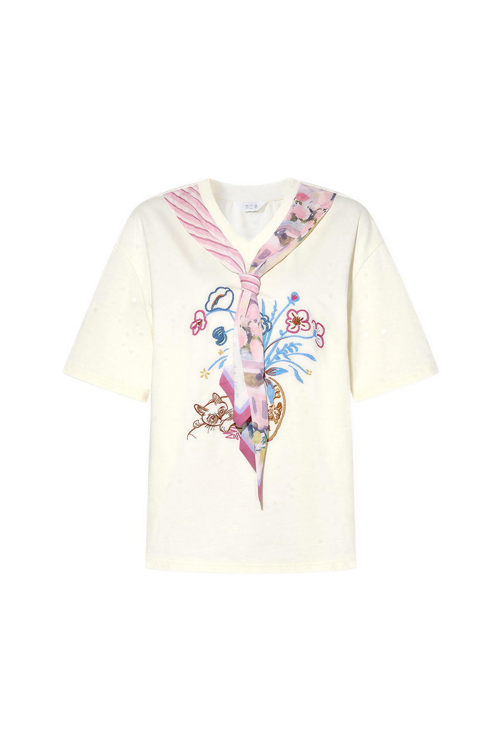 Printed Relaxed Designer T-Shirt-LYONSENS