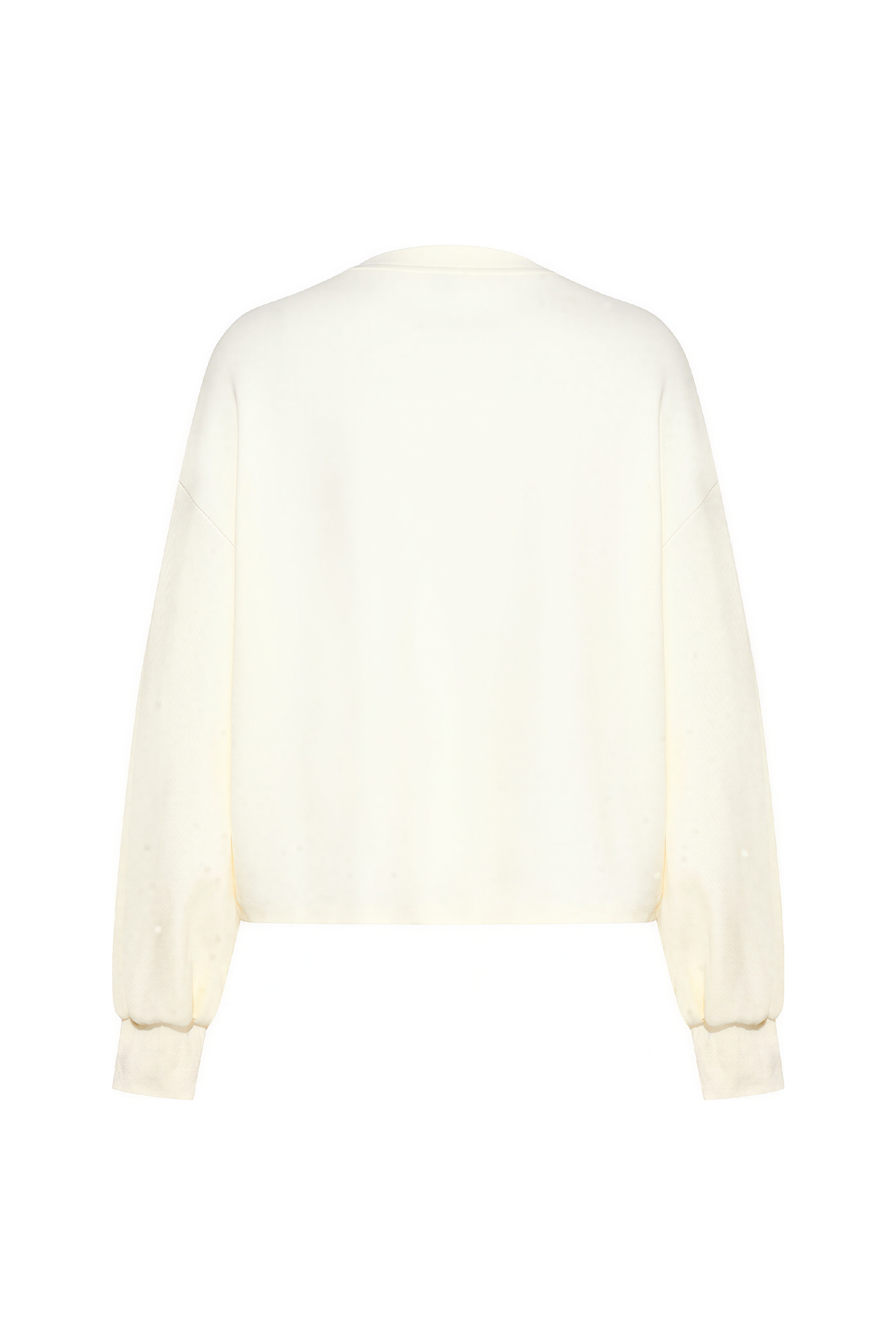 Retro Print Tie-Waist V-Neck T-Shirt