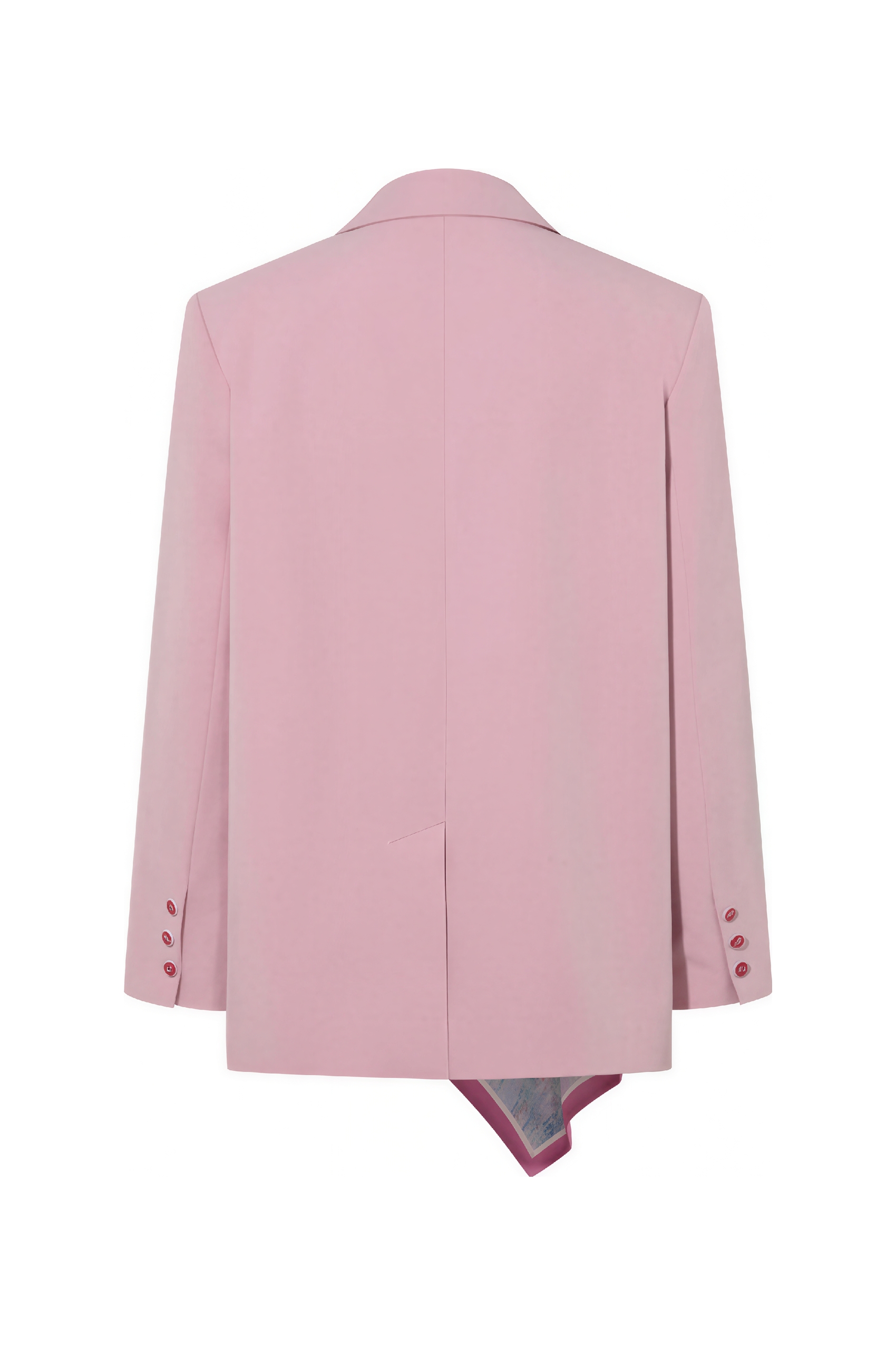 Pink Tailored Blazer with Elevated Style