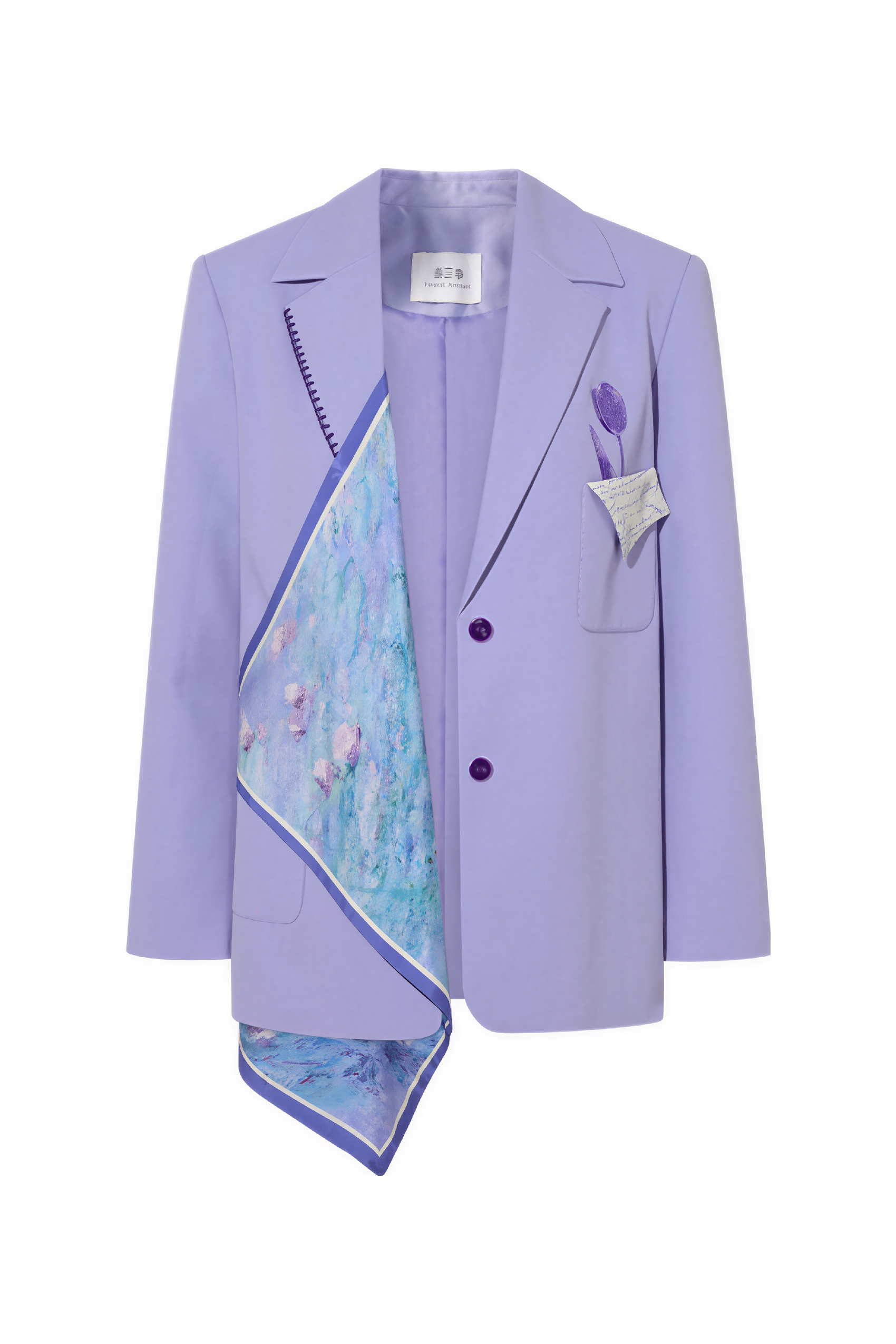 Pink Tailored Blazer with Elevated Style