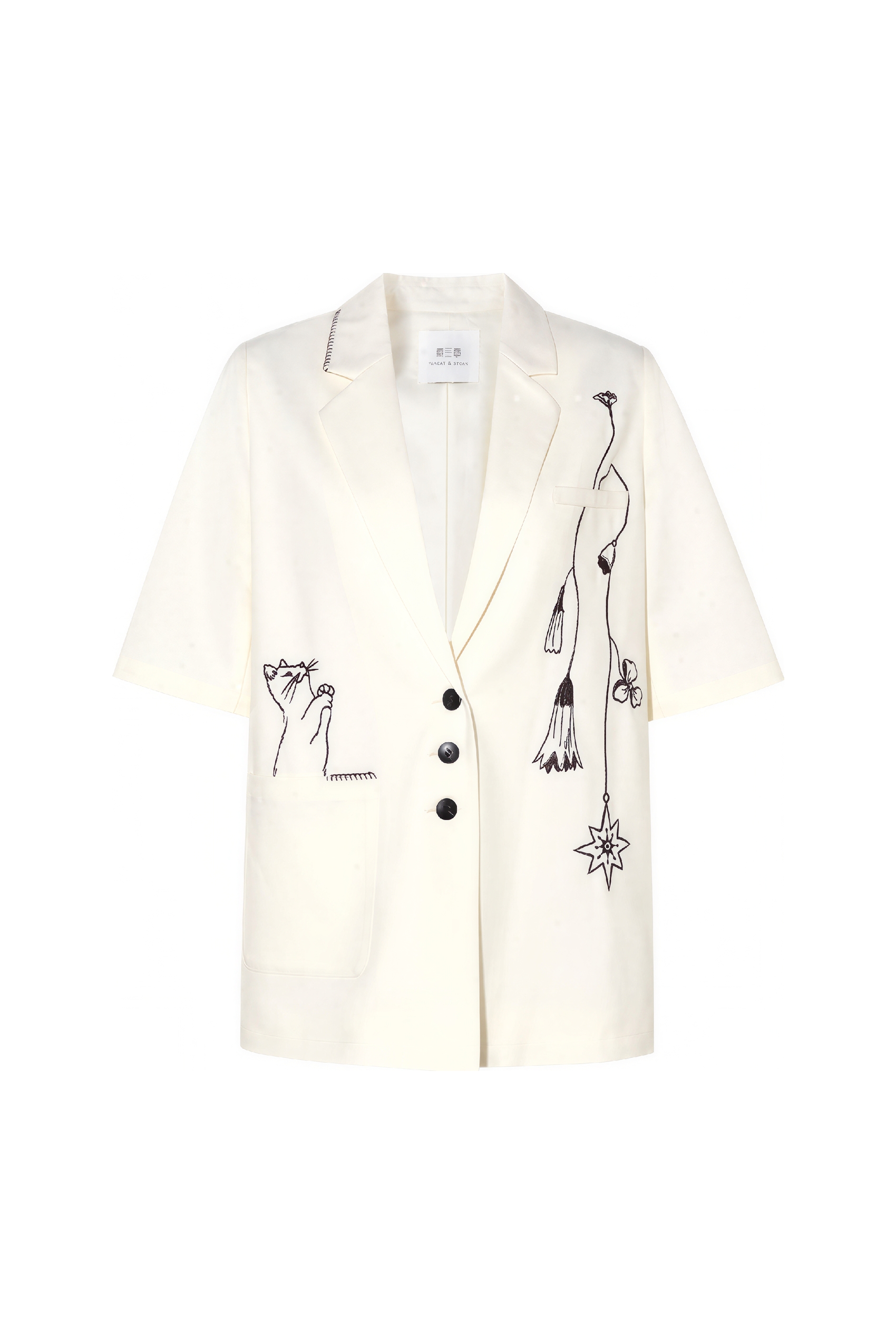 Designer White Blazer