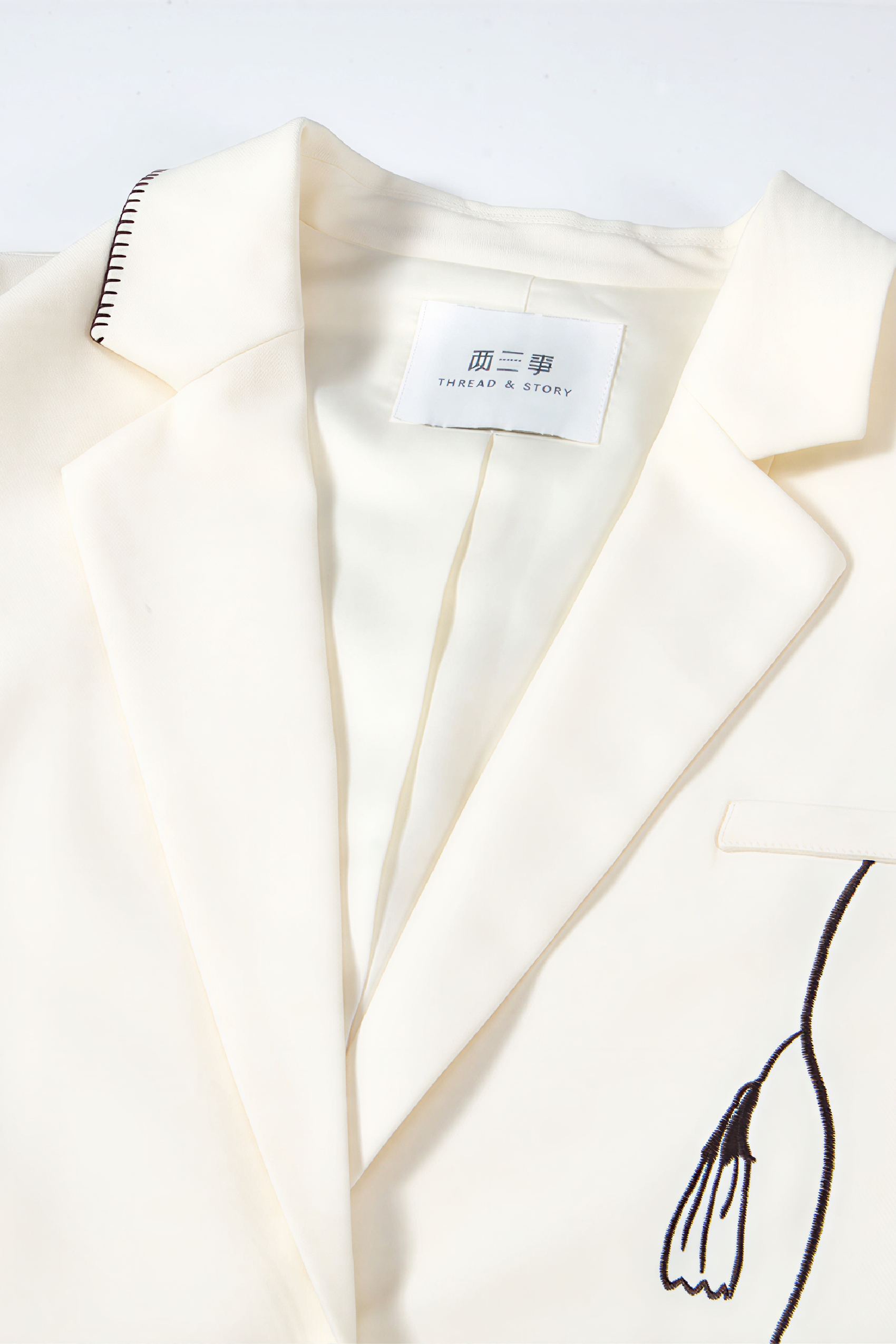 Designer White Blazer