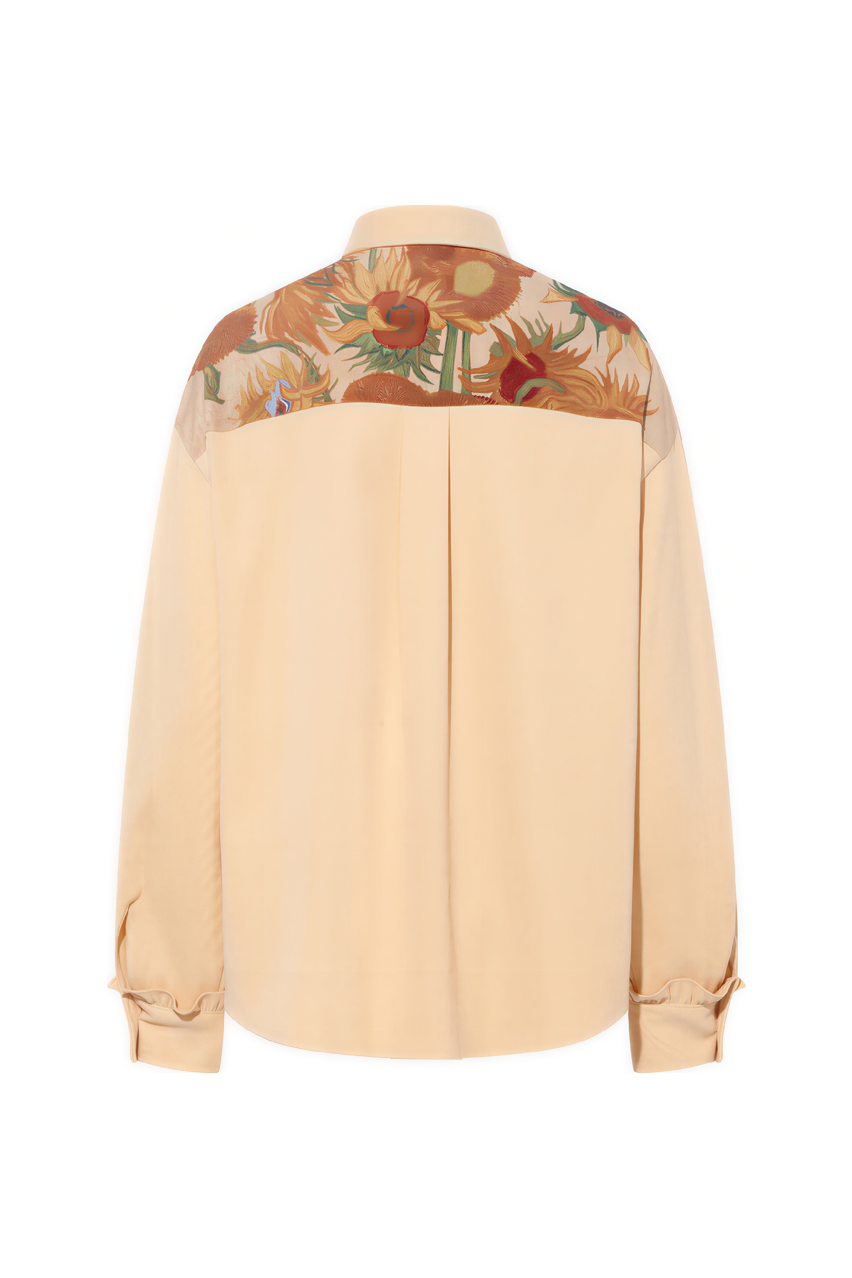 Van Gogh-Inspired Art Print Shawl Shirt