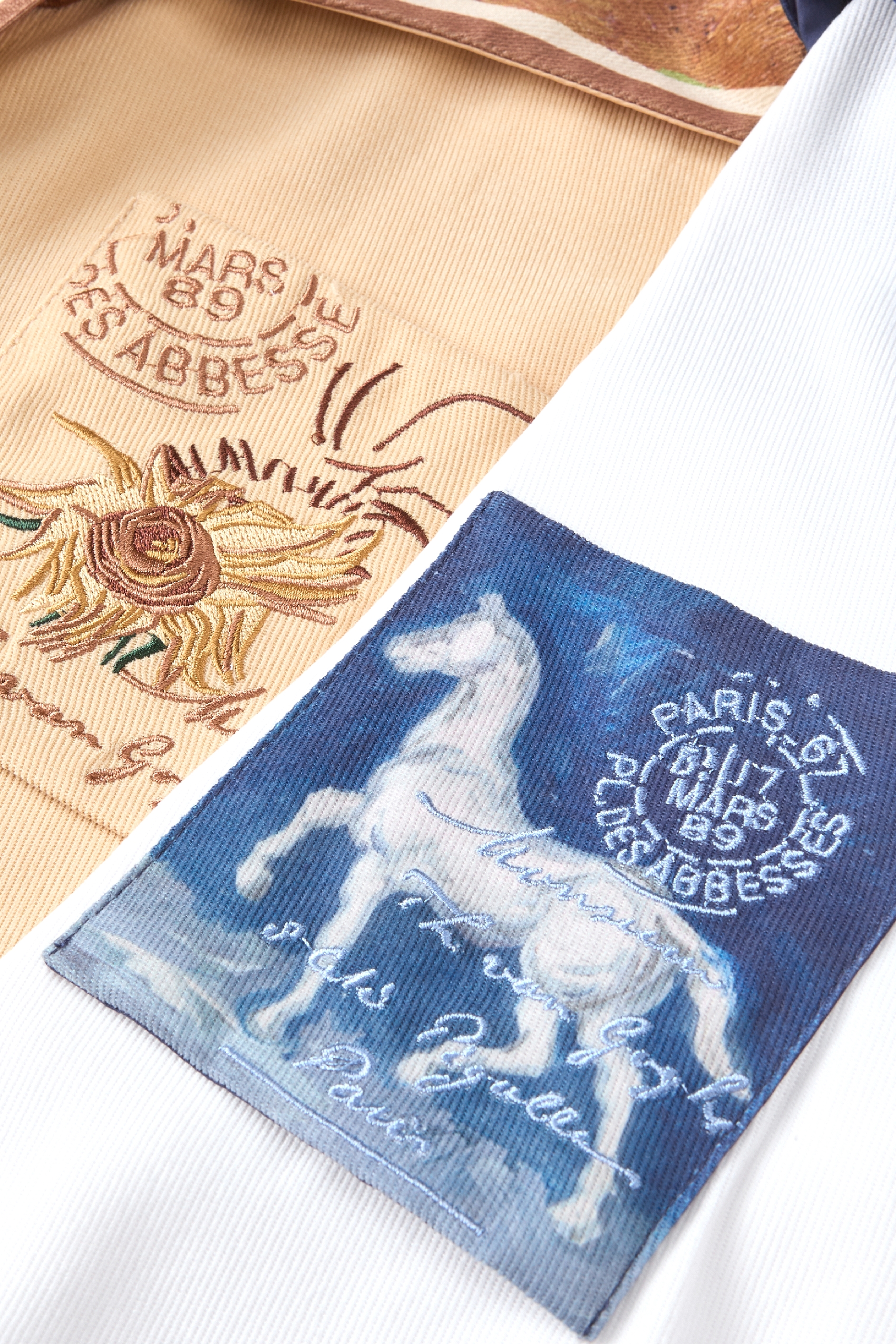 Van Gogh-Inspired Art Print Shawl Shirt