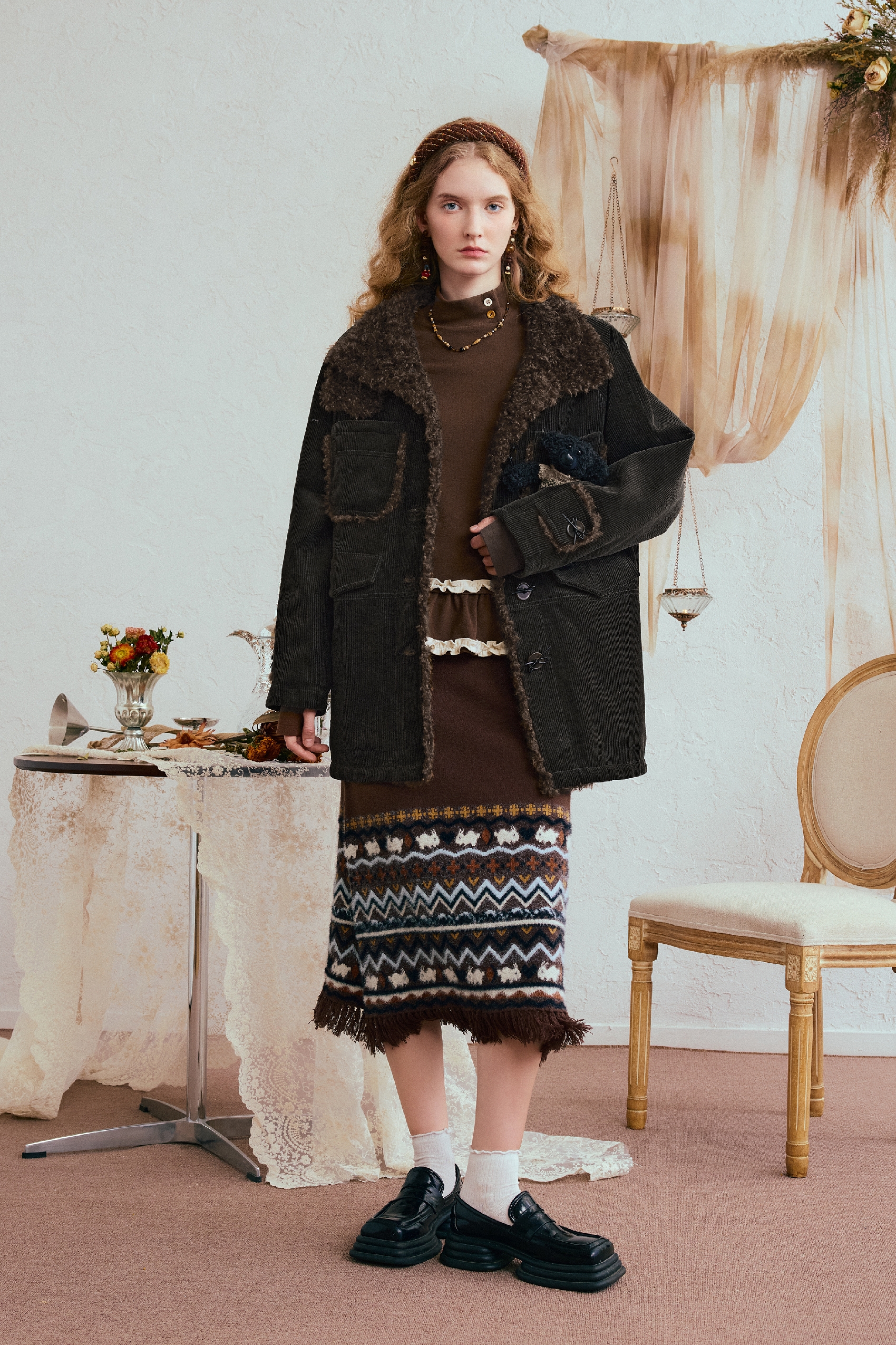 Winter-style Madra half-skirt