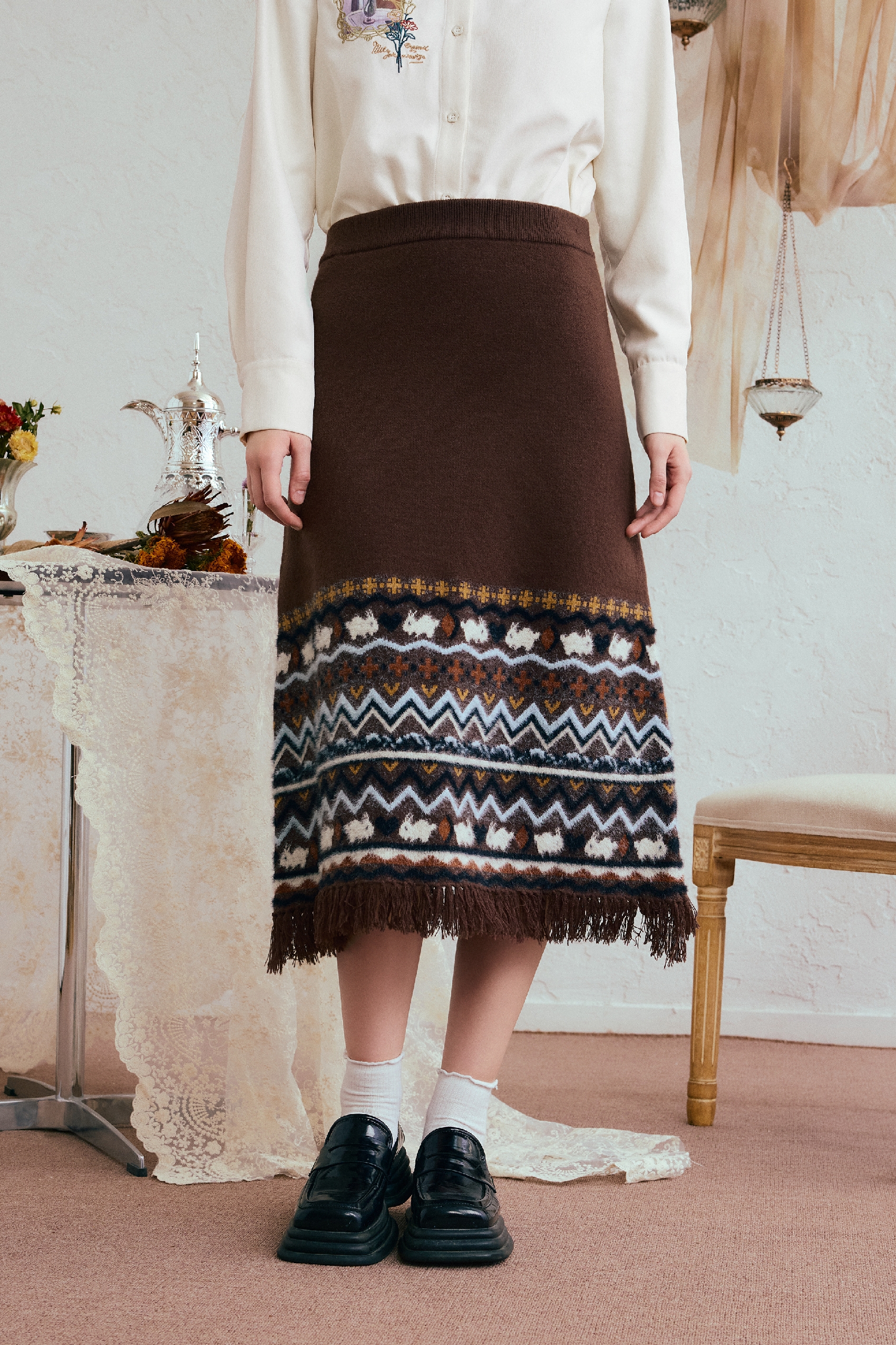 Winter-style Madra half-skirt