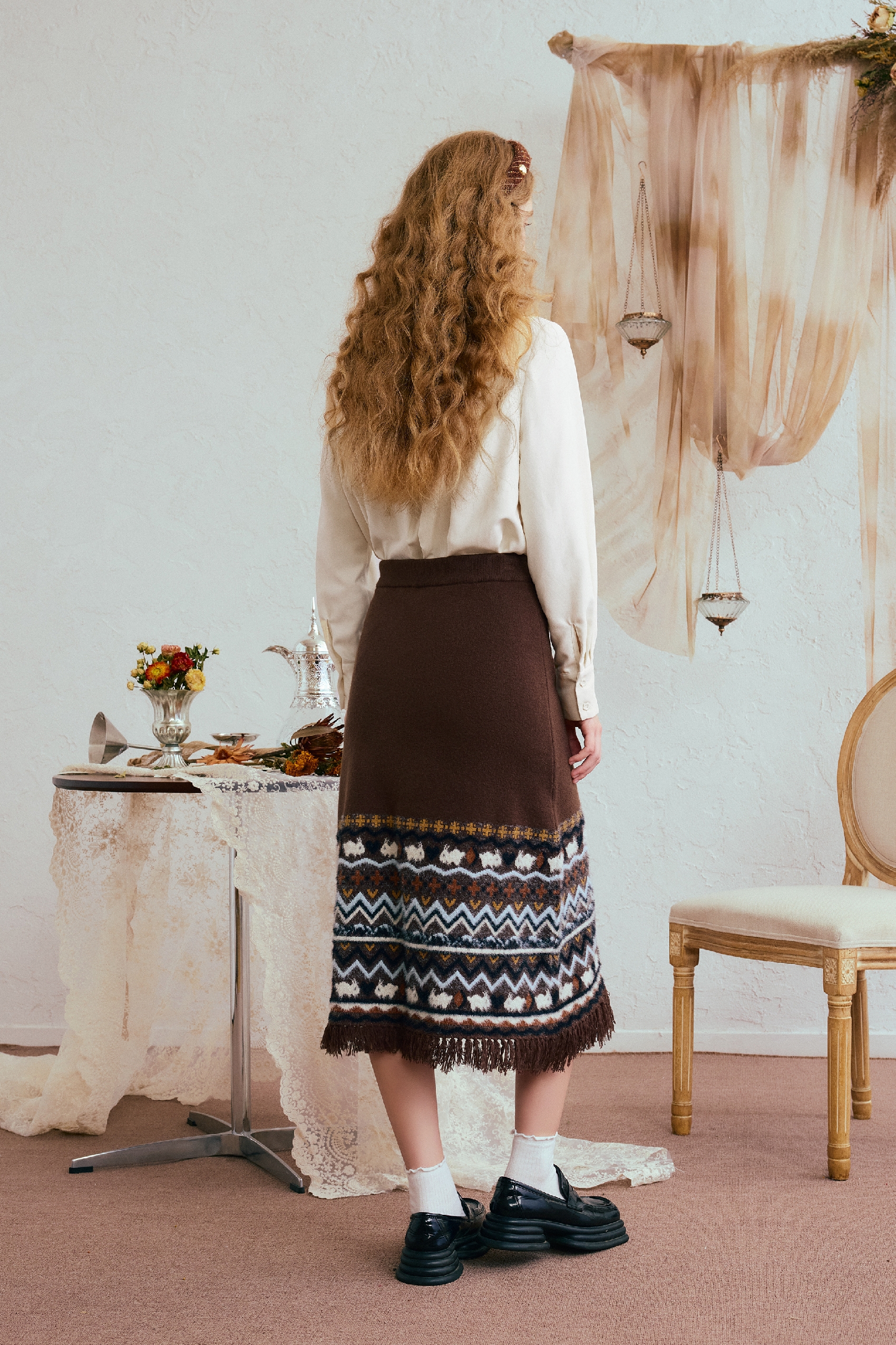 Winter-style Madra half-skirt