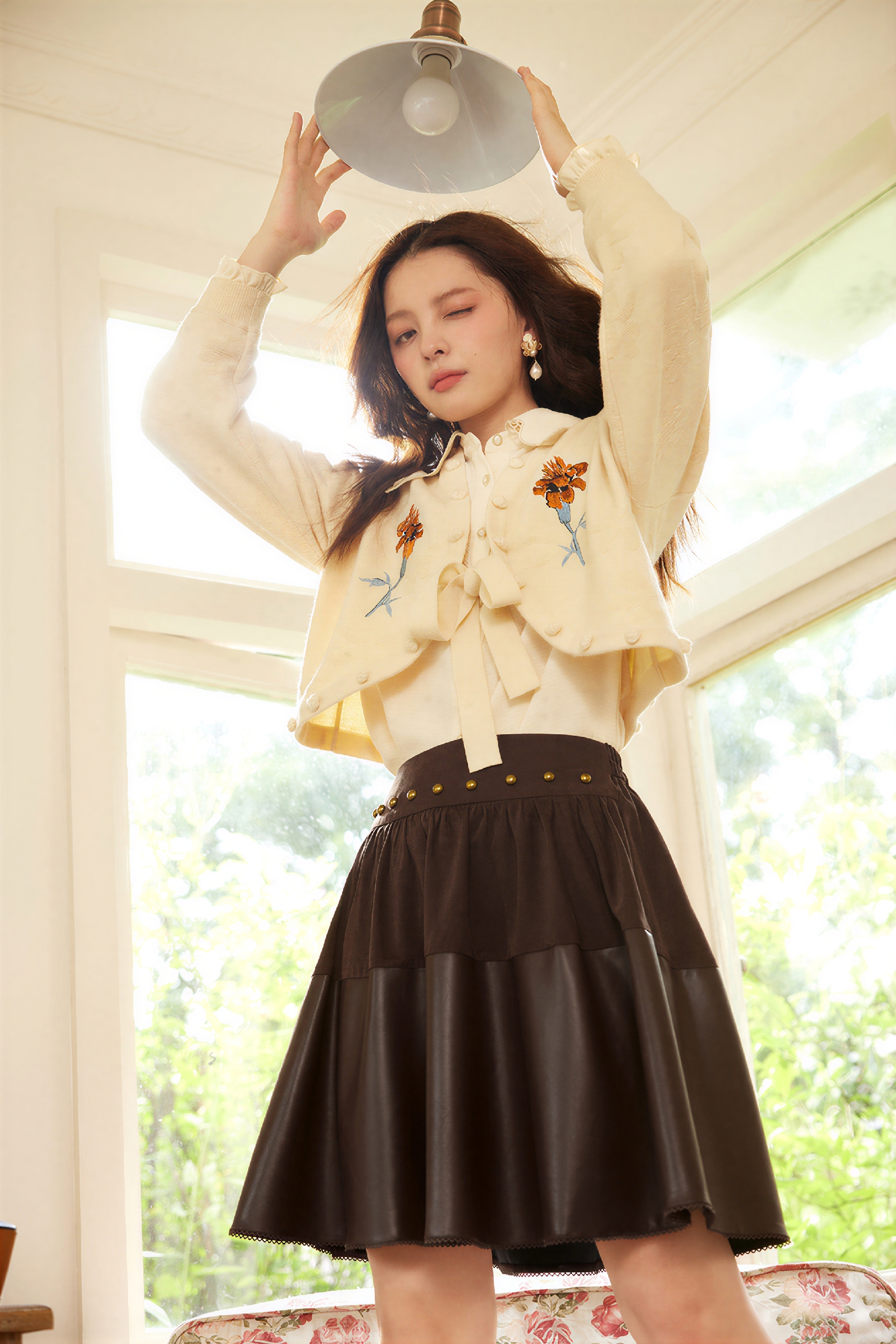 Vintage A-Line Skirt
