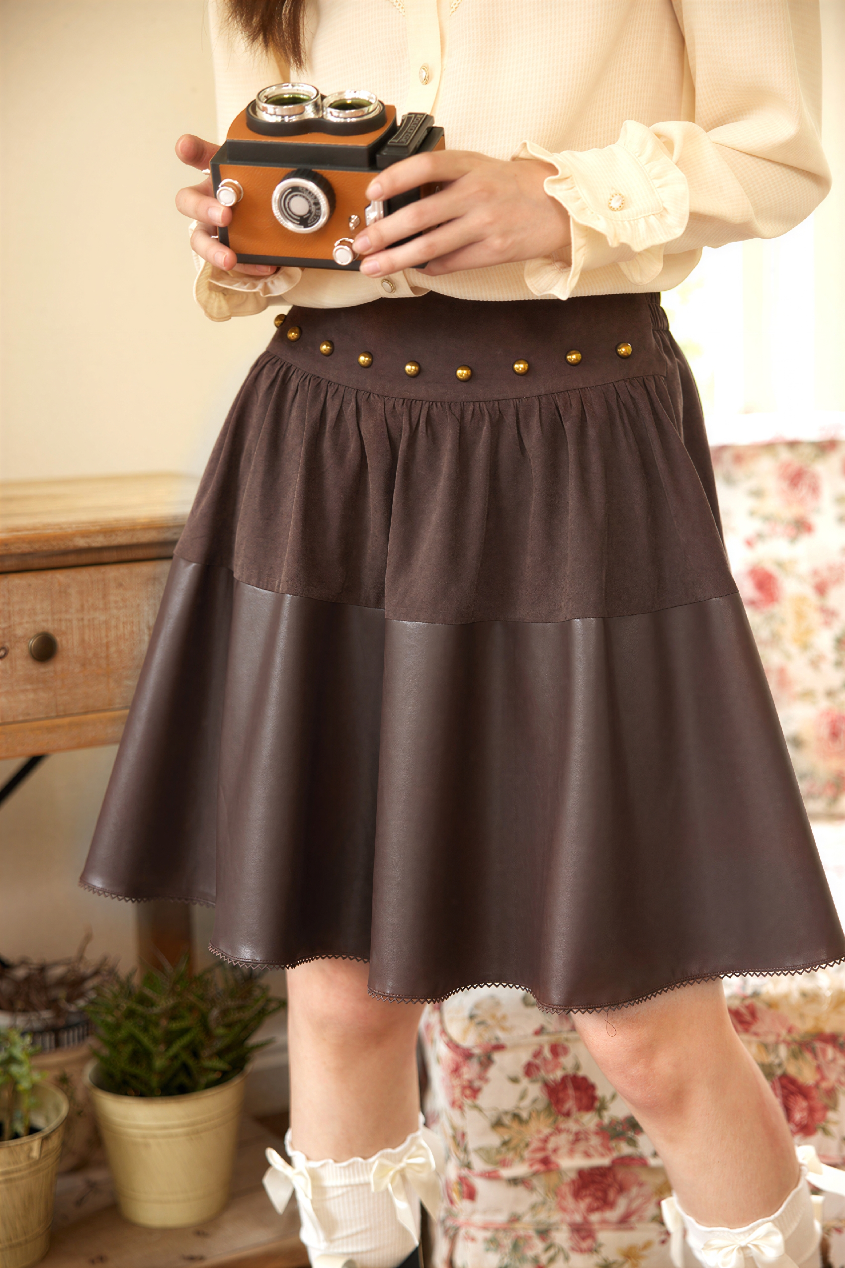 Vintage A-Line Skirt