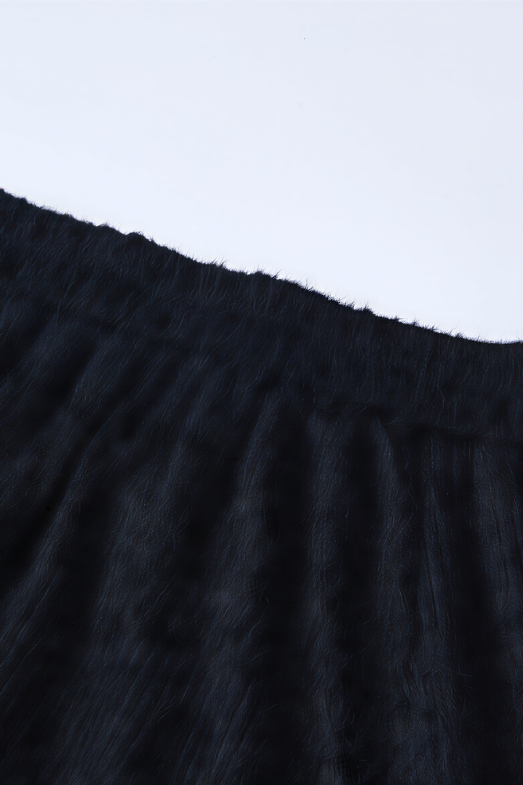 Black Lace Velvet Tiered Maxi Skirt