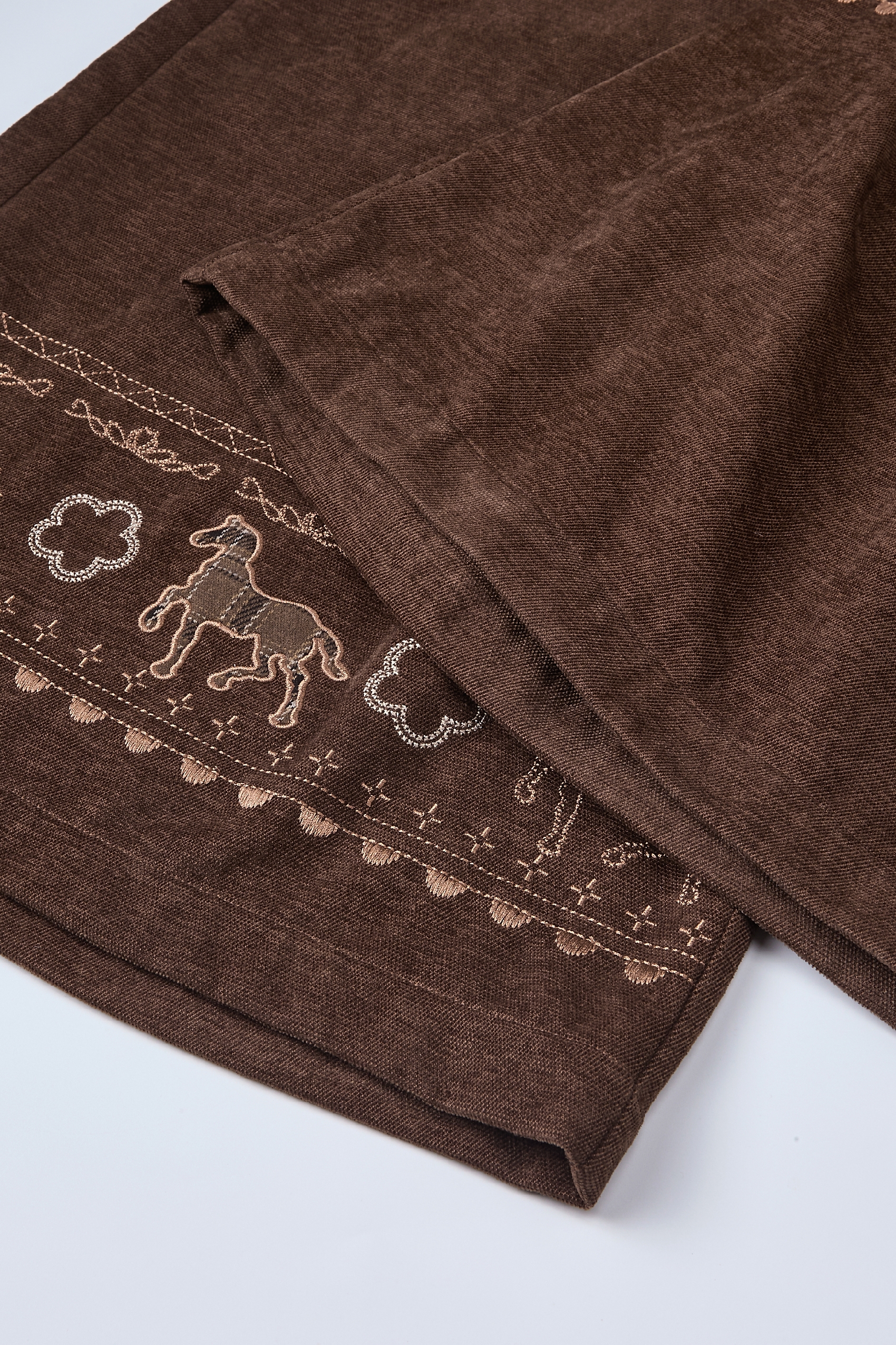 Slimming straight-leg overalls