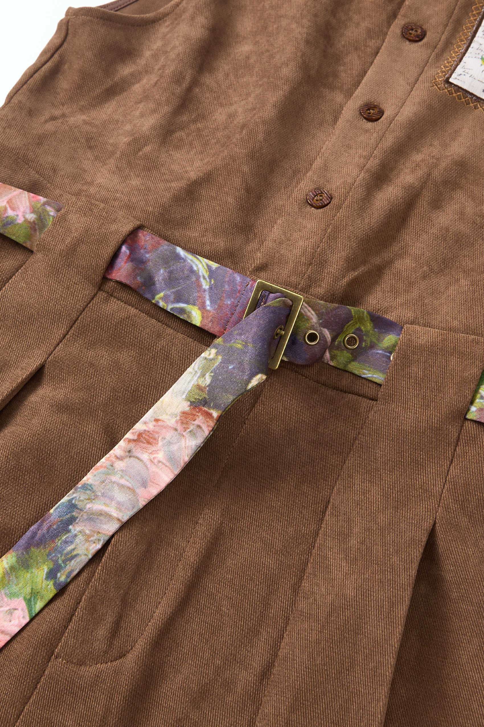 Van Gogh-inspired casual jumpsuit