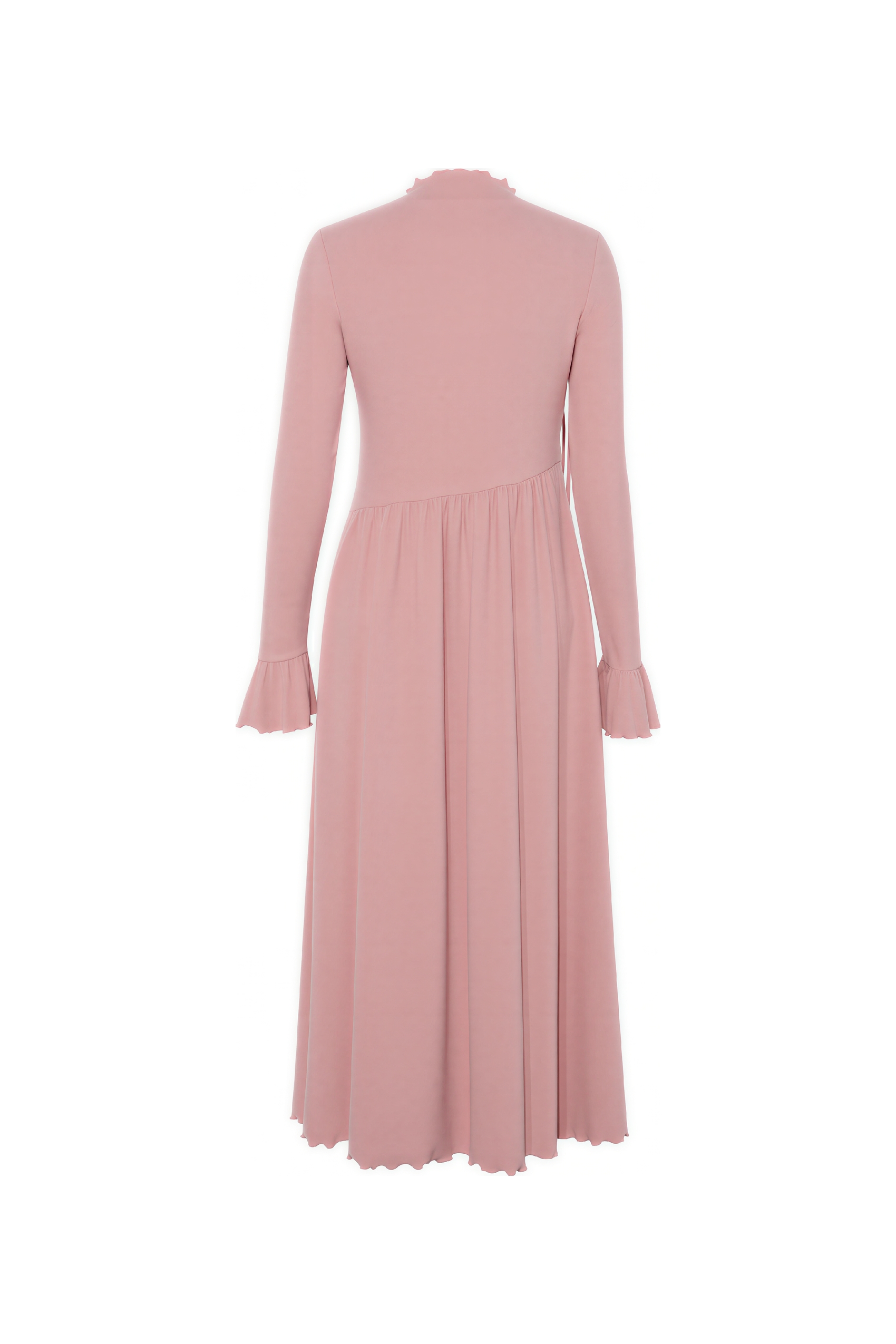 Van Gogh-Inspired French Knit Maxi Dress-LYONSENS