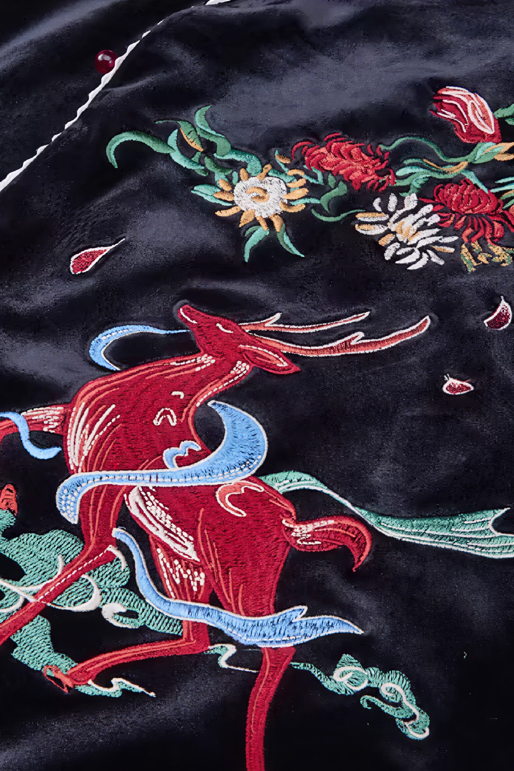 Van Gogh-Inspired Faux Layered Dress