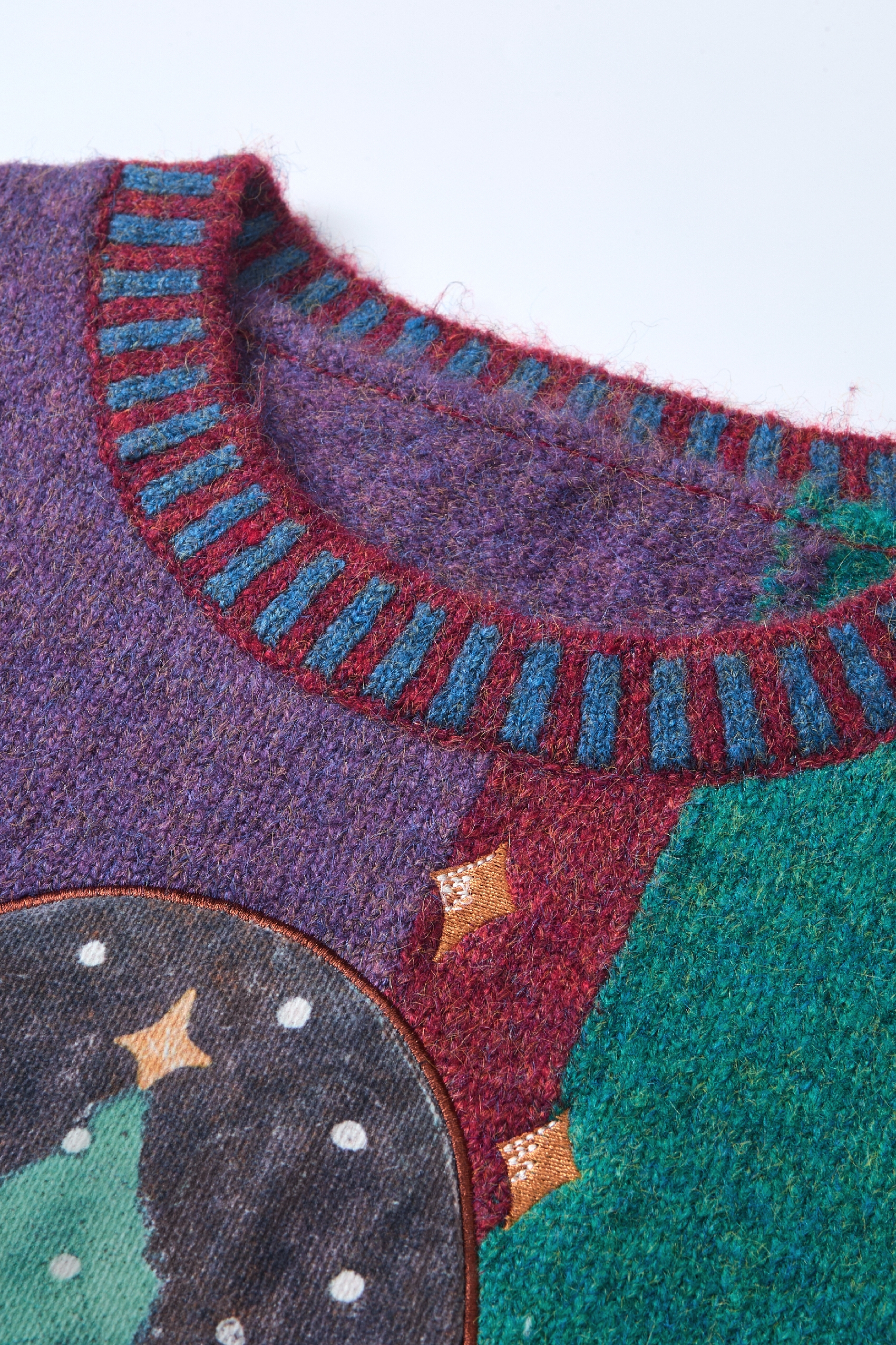 Christmas sleeveless knitted vest