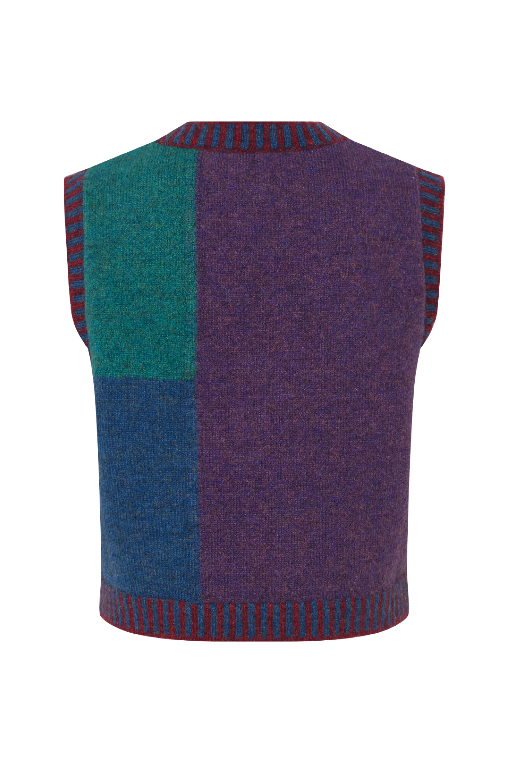 Christmas sleeveless knitted vest