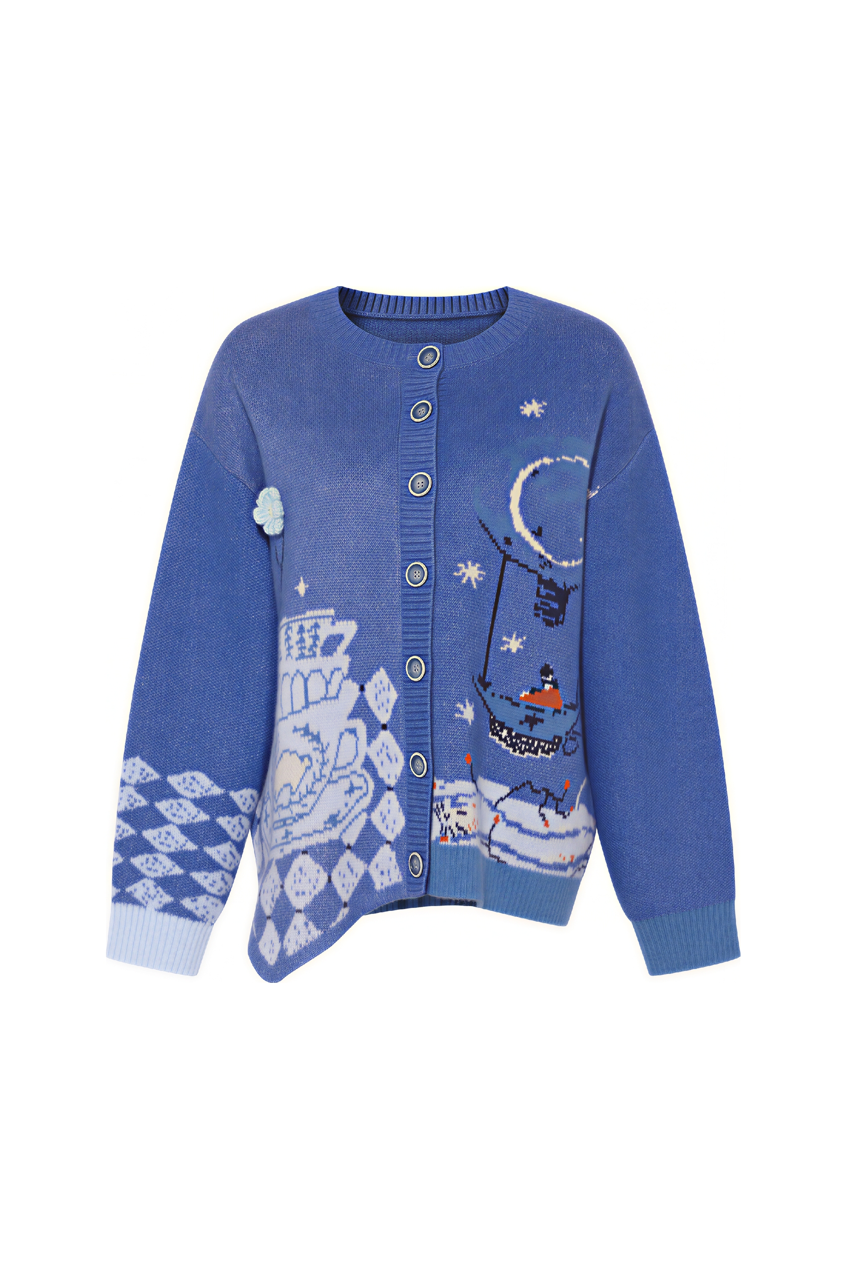 Emerging Artists Series Relaxed Knit Cardigan