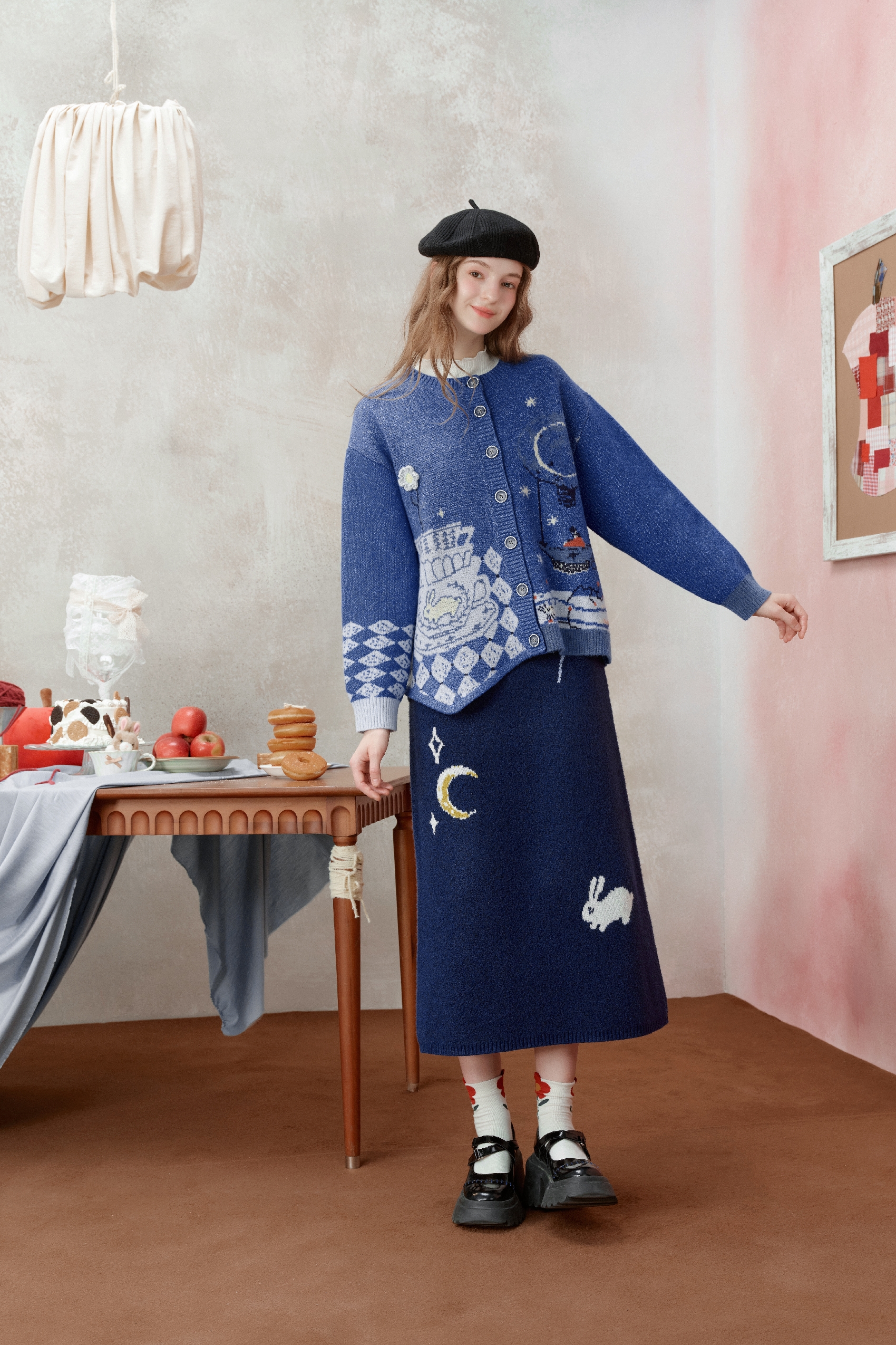 Emerging Artists Series Relaxed Knit Cardigan