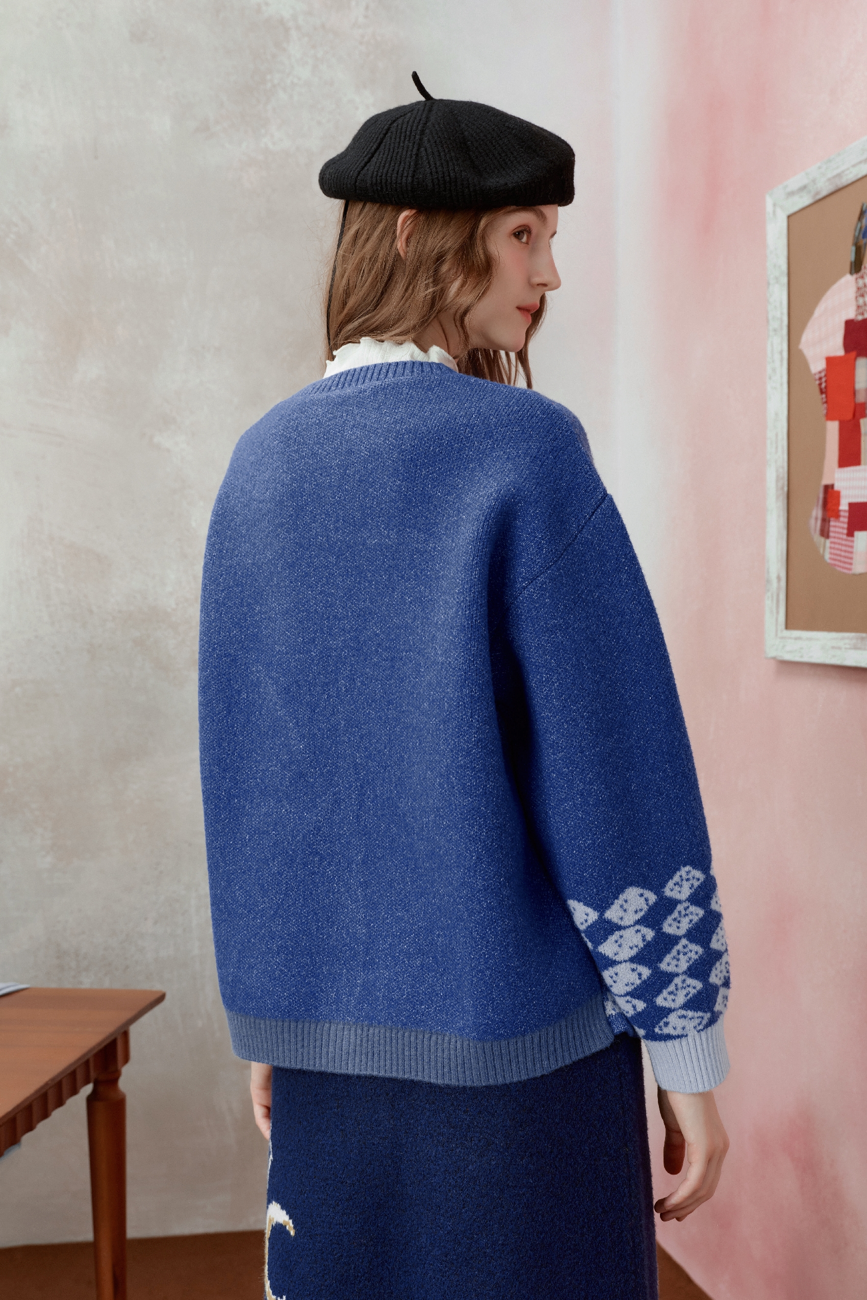 Emerging Artists Series Relaxed Knit Cardigan