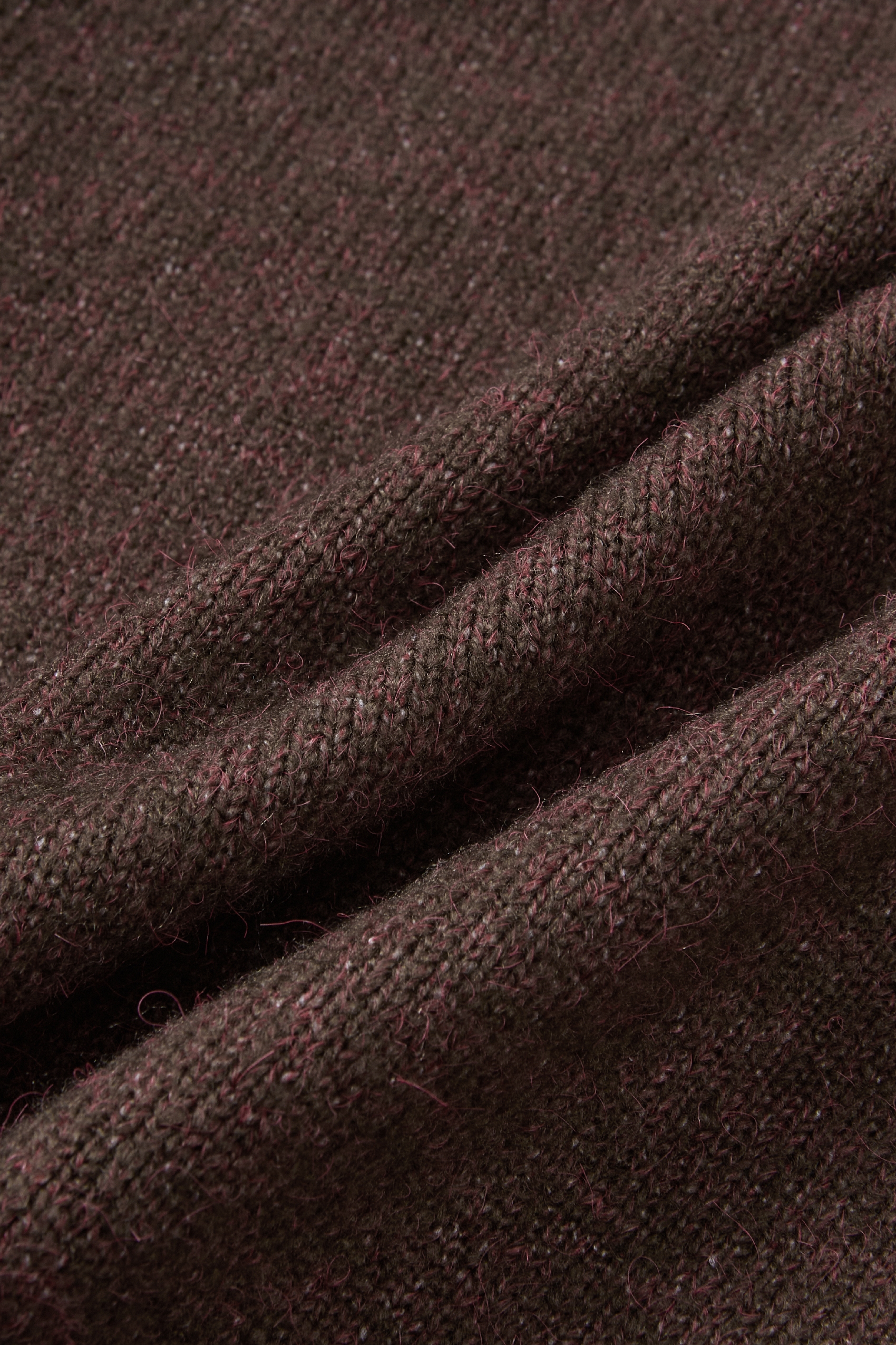 Van Gogh-Inspired Relaxed Collared Knit Sweater