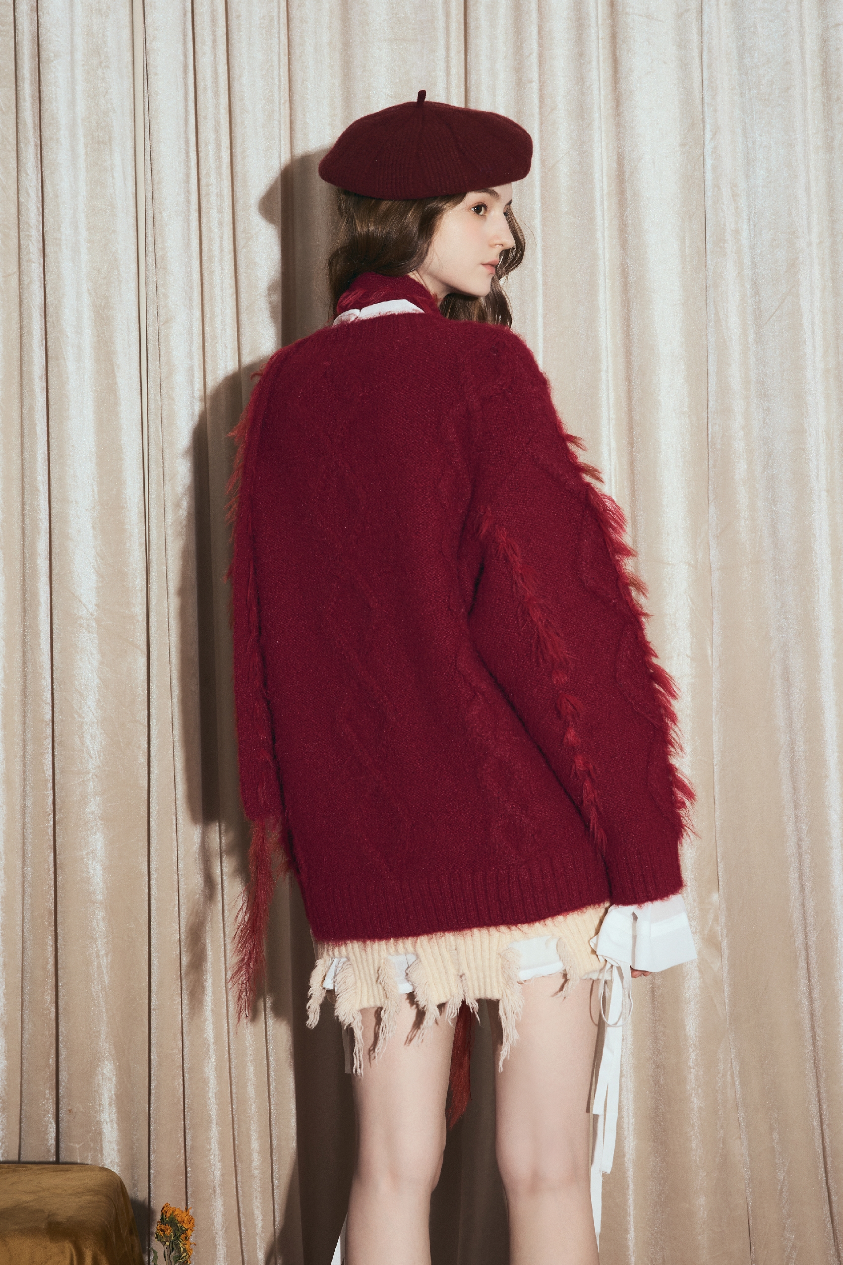 Lazy style inner layer sweater