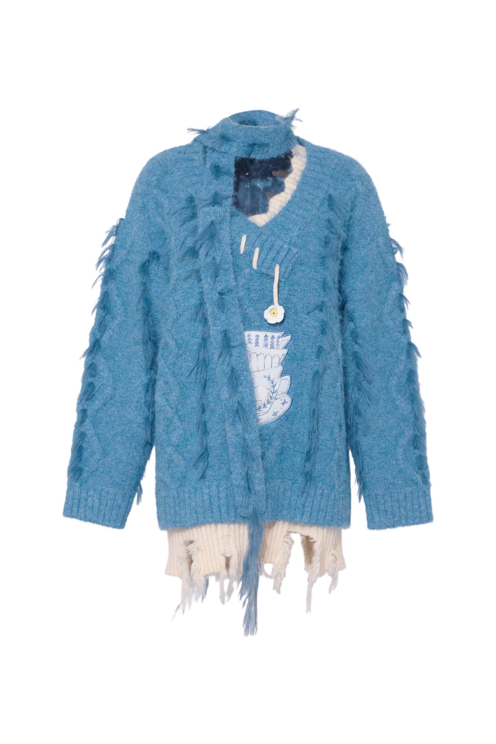 Lazy style inner layer sweater