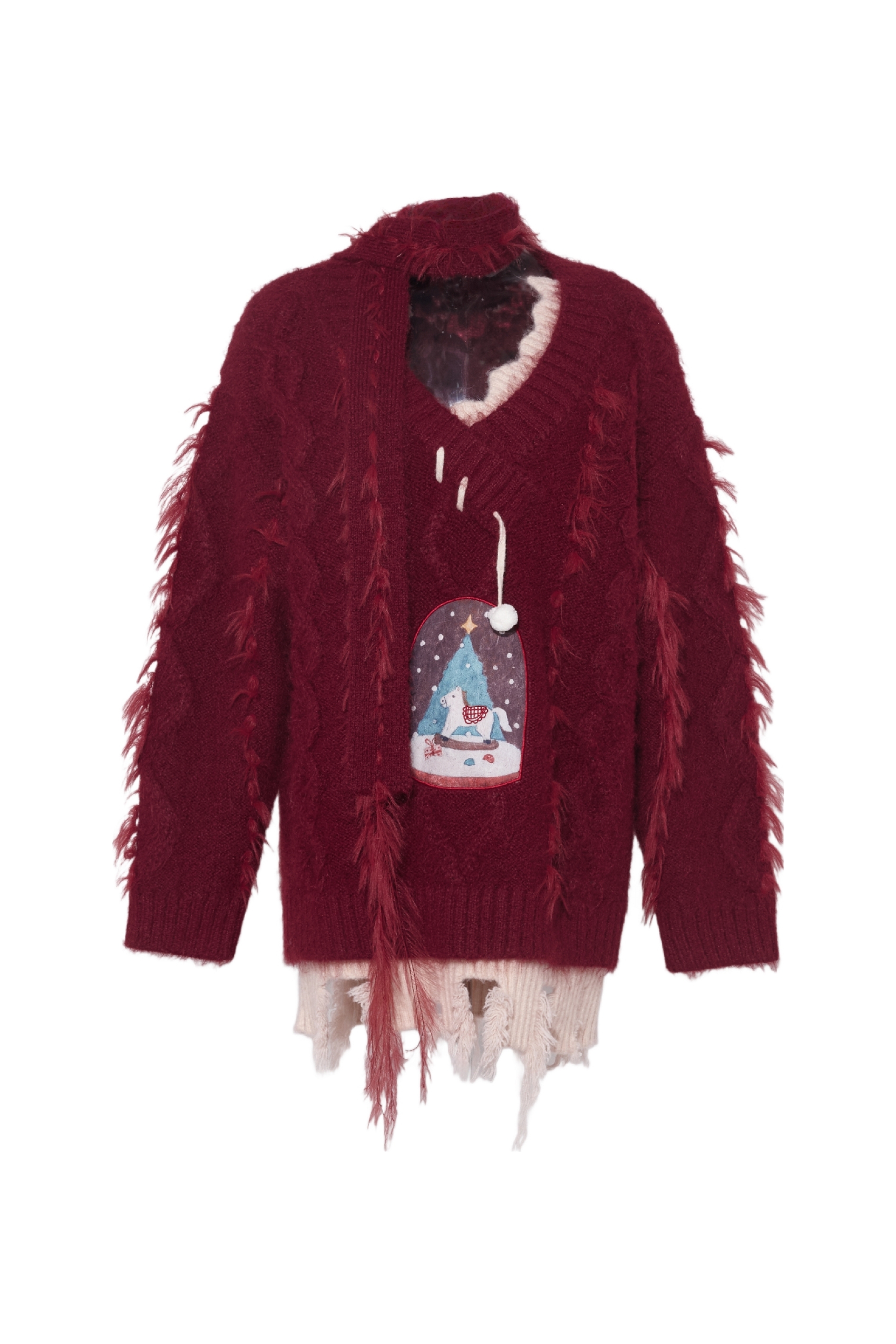 Lazy style inner layer sweater